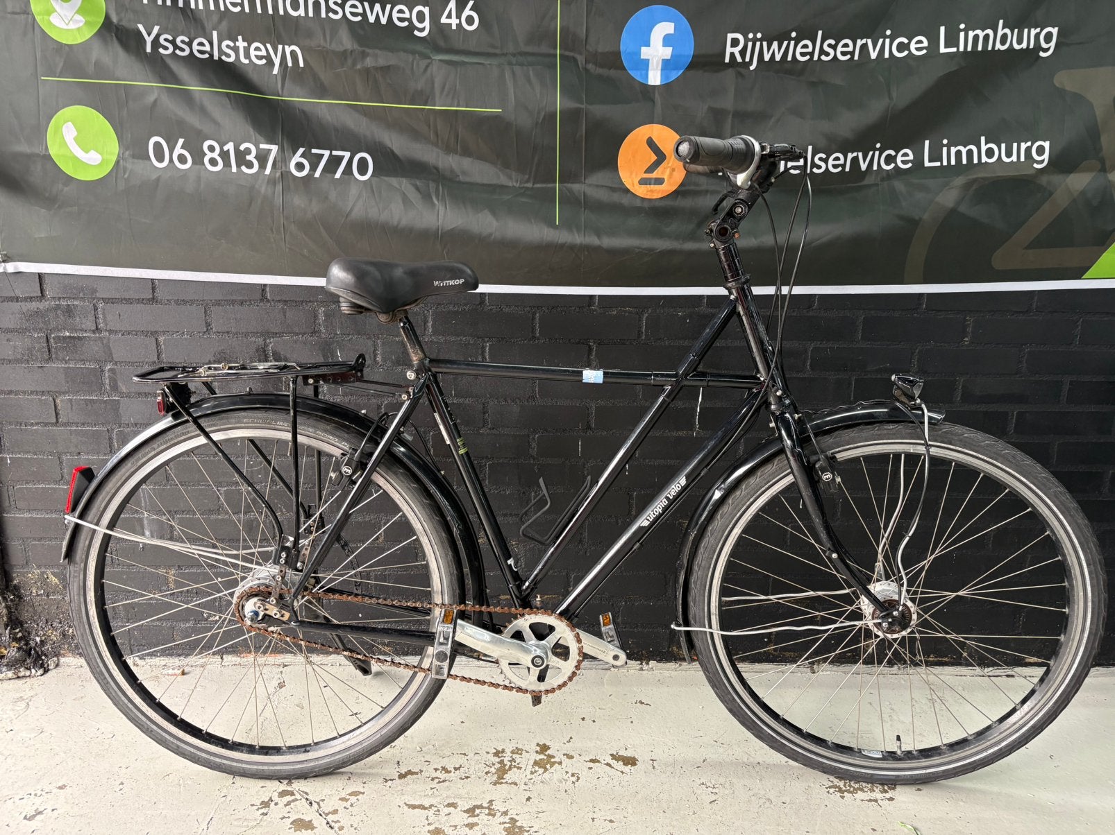 Herenfiets, Ophalen of Verzenden, Gebruikt, Overige merken
