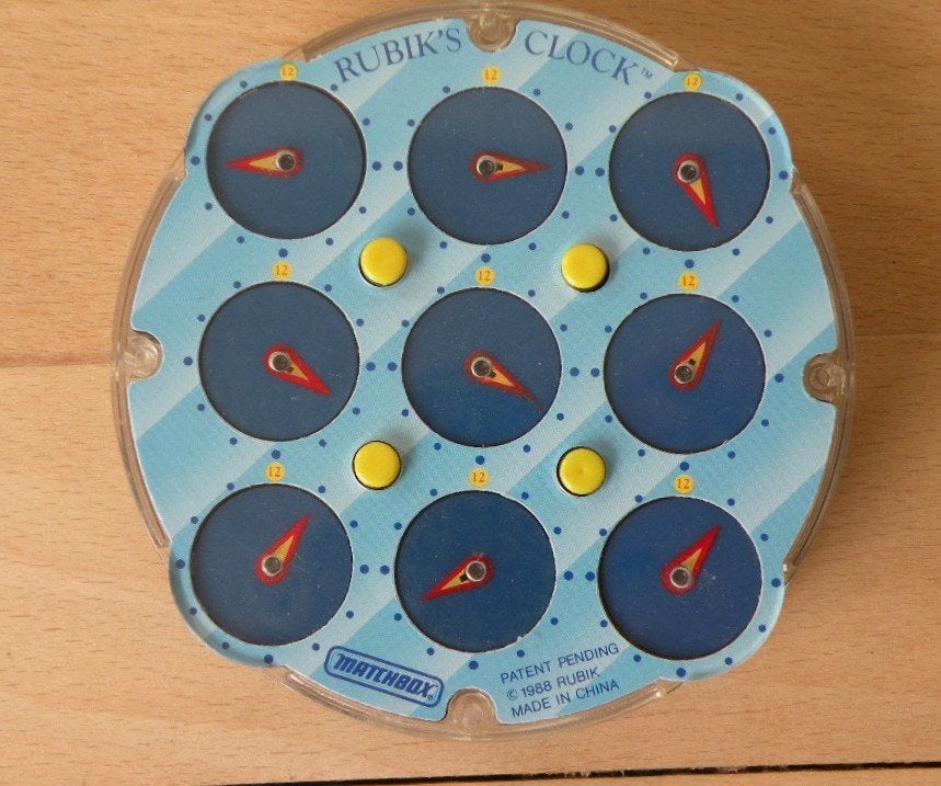 Rubik's clock. 1988., Ophalen of Verzenden, Zo goed als nieuw, Jongen of Meisje