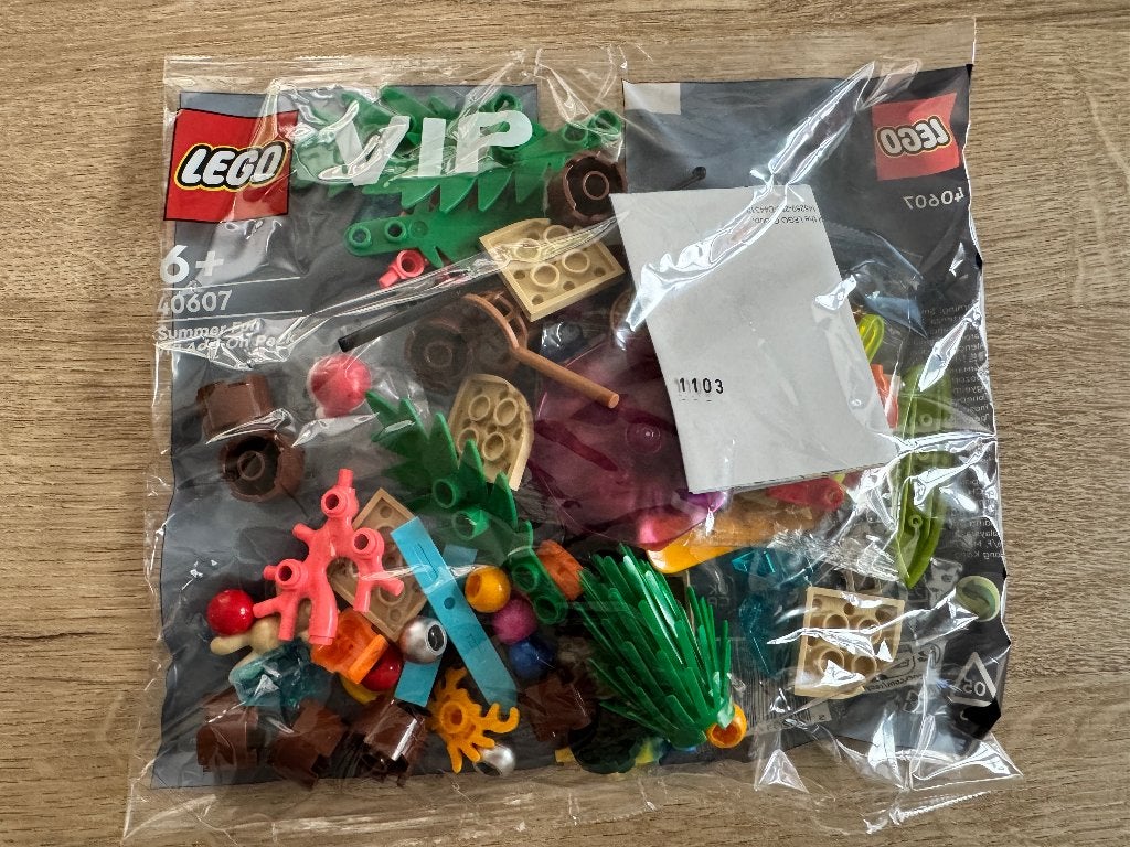 Lego polybag VIP 40607 Summer Fun (nieuw), Overige thema's, Lego, Nieuw, Ophalen of Verzenden