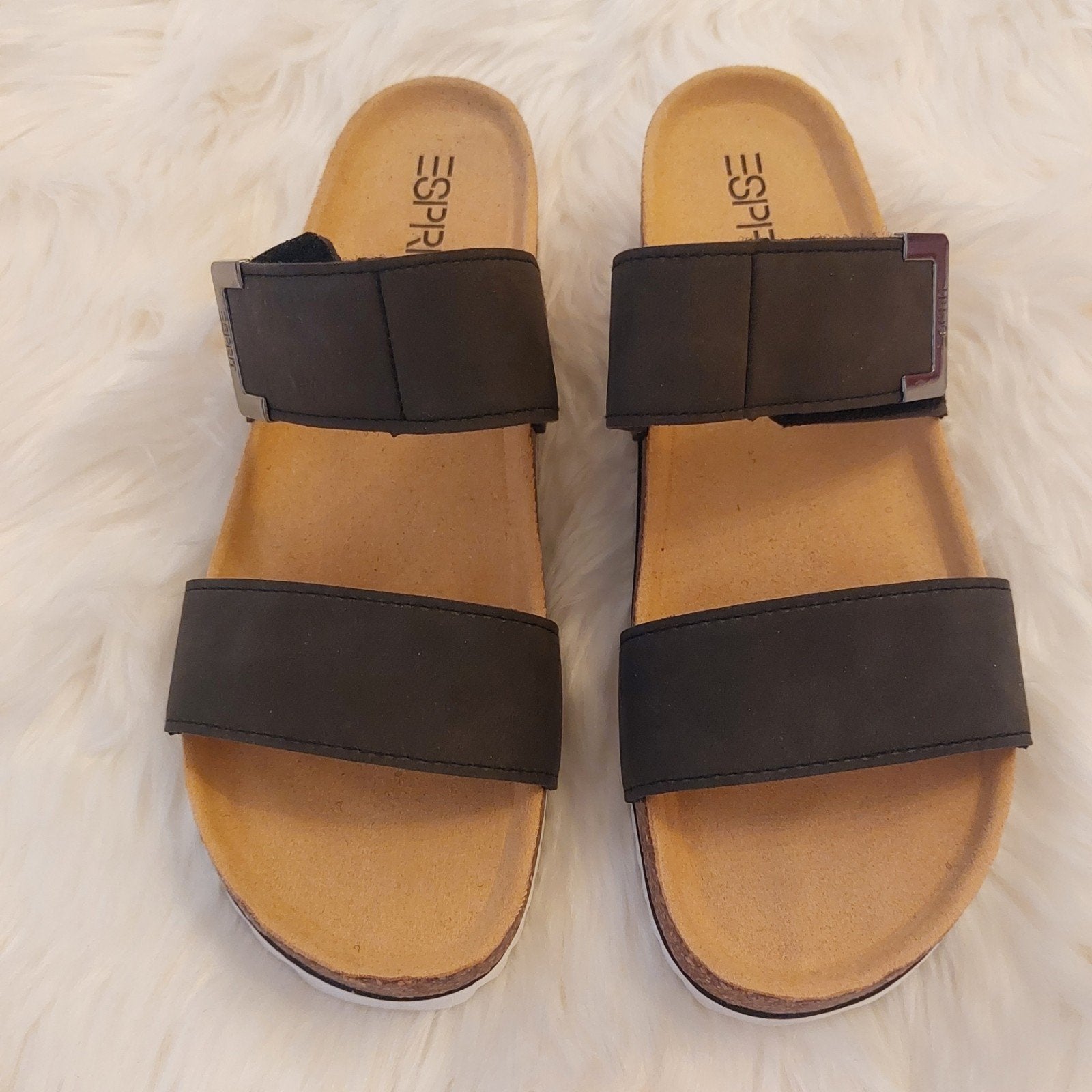 Nieuw in doos ! Esprit slippers/ sandalen, Ophalen of Verzenden, Nieuw, Zwart, Sandalen of Muiltjes