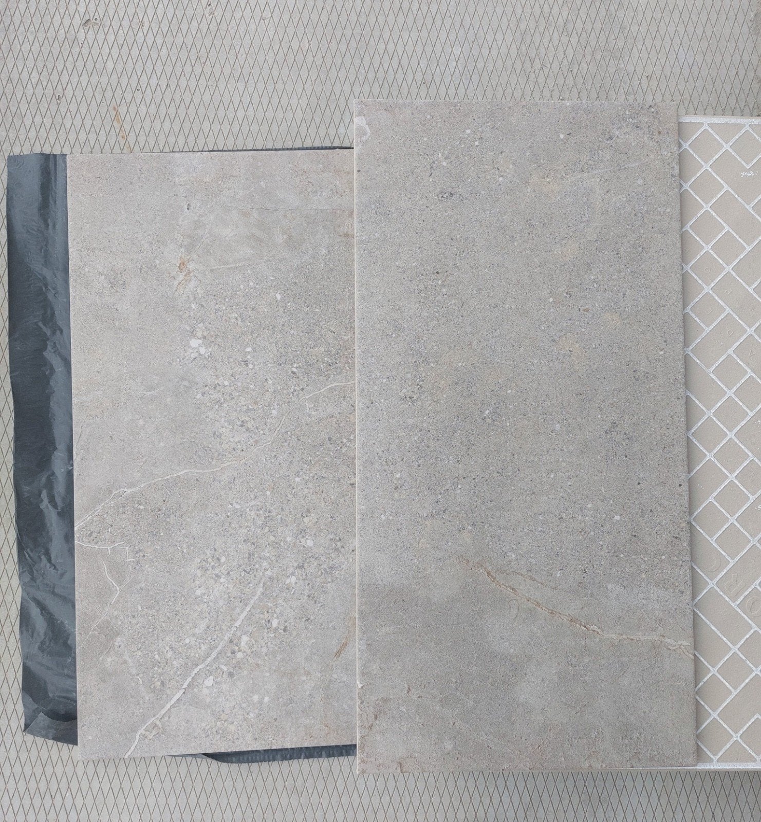 Keramische tegels - Porcelanato look, 2m2, Ophalen, 60 cm of meer, Keramiek, Nieuw