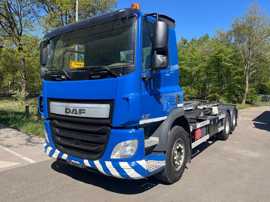 DAF CF 400 Haakarm VDL 21 ton euro 6 2014 (bj 2014), Automaat, Euro 6, Blauw, Diesel