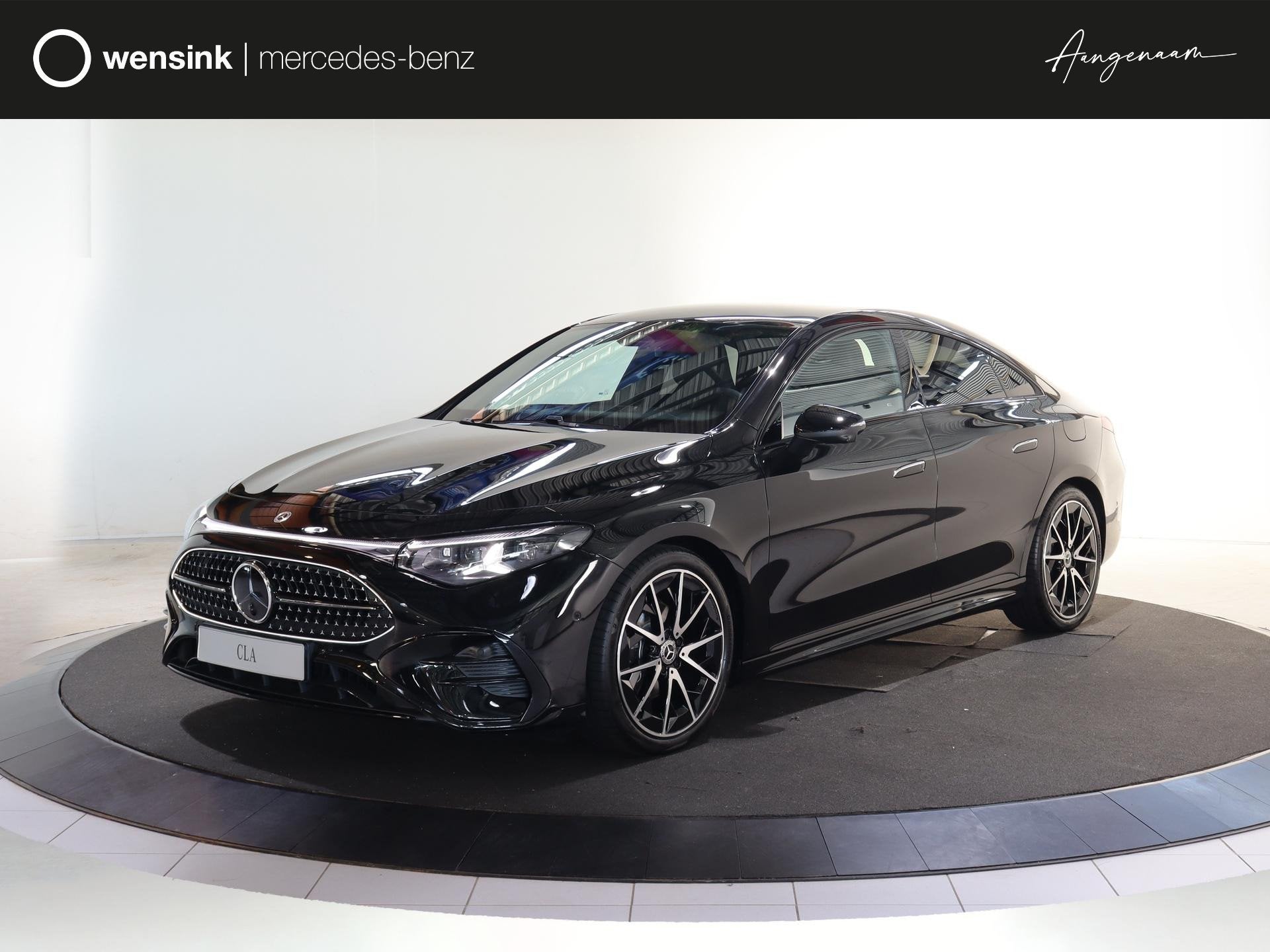 Mercedes-Benz CLA 180 Business Solution AMG | Matrix led | 1, CLA, 4 cilinders, Zwart, Bedrijf