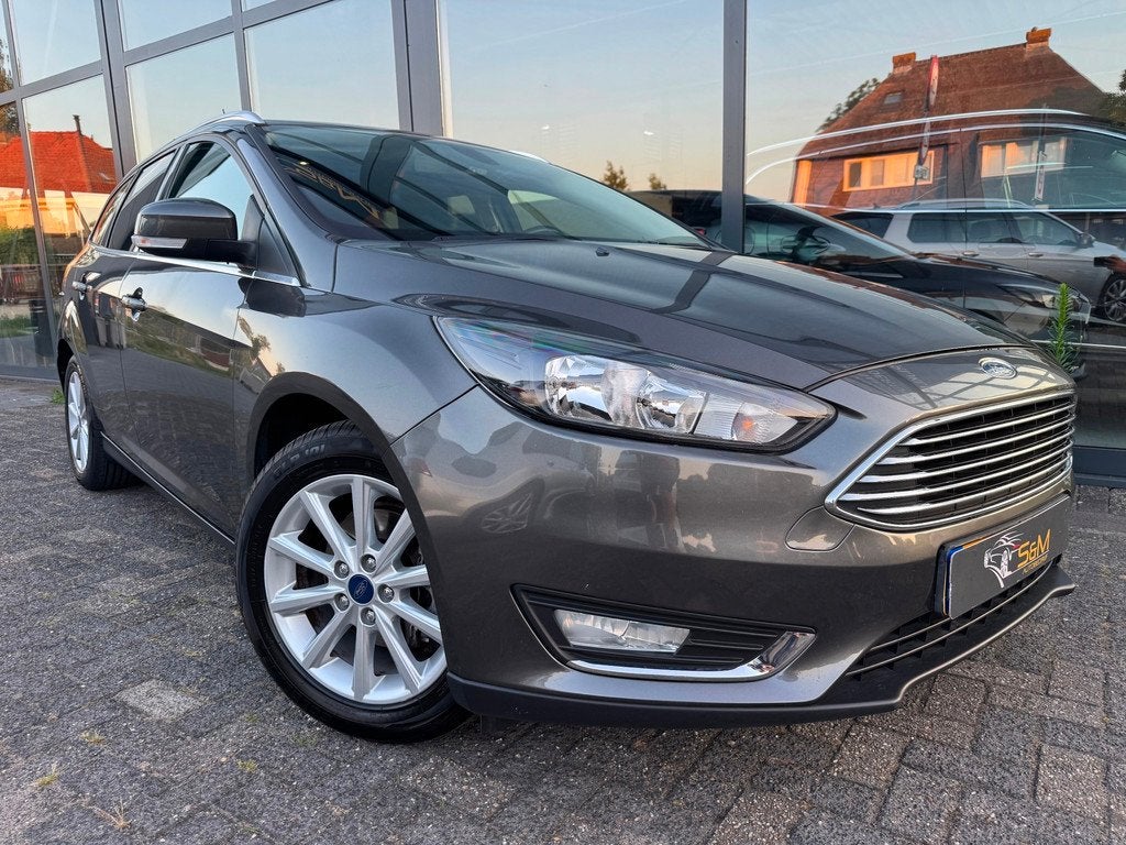 Ford Focus Wagon 1.0 Titanium, 125 pk, Gebruikt, Euro 6, Handgeschakeld