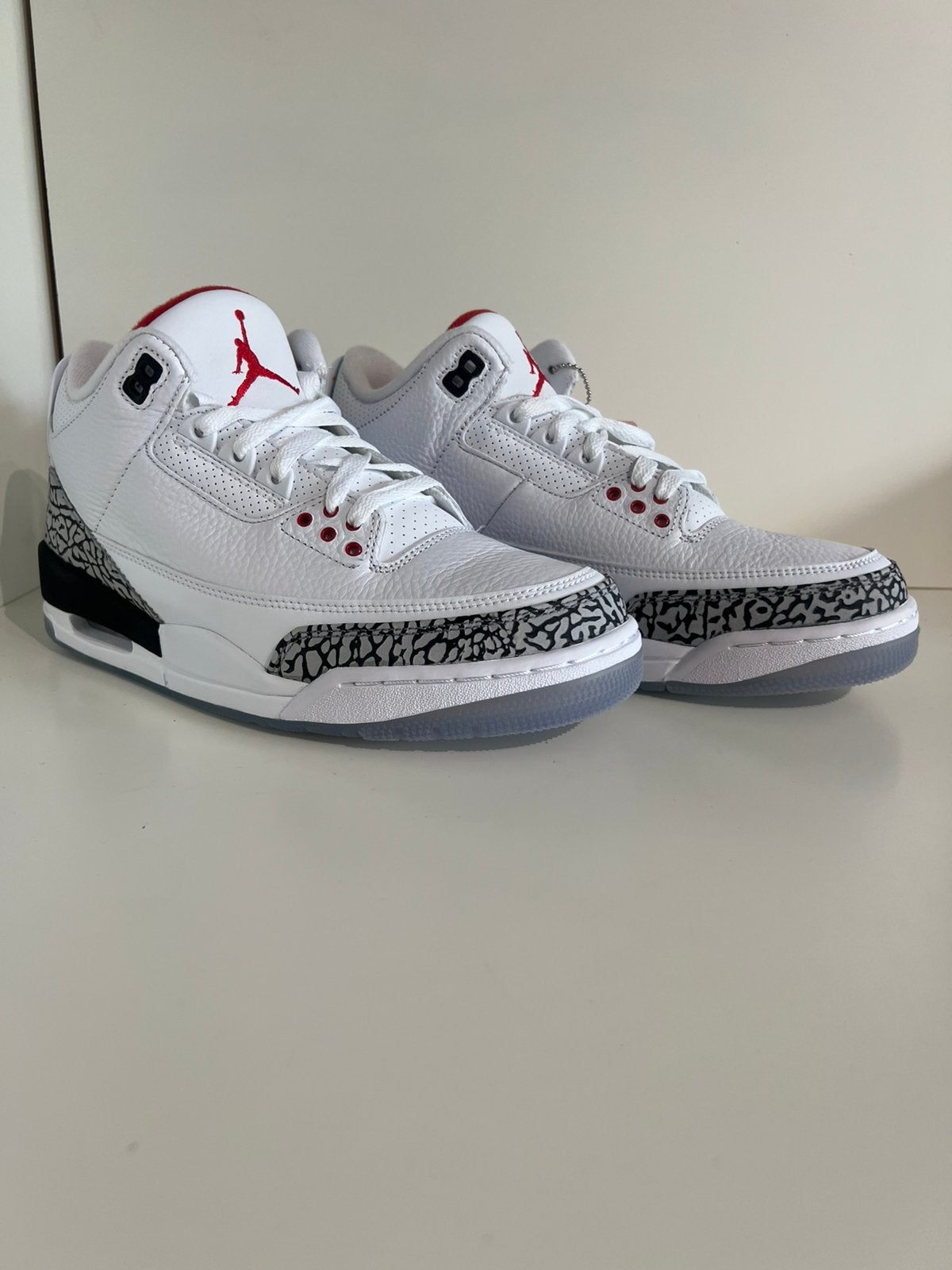 Nike Air Jordan 3 Free Throw Line White Cement, Kleding | Heren, ., Nieuw, Ophalen of Verzenden, Sneakers of Gympen