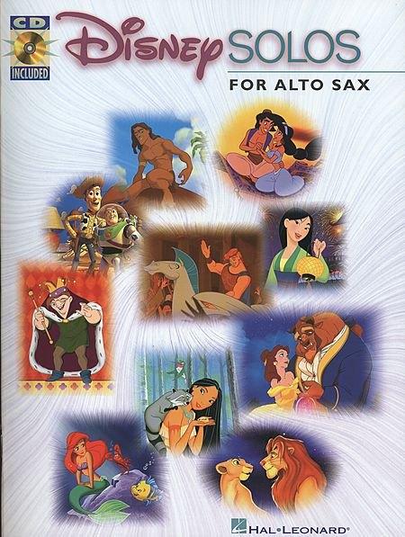 Altsaxofoon easy : Disney solos + cd-LEUK-netjes, Gebruikt, Overige genres, Saxofoon, Ophalen of Verzenden