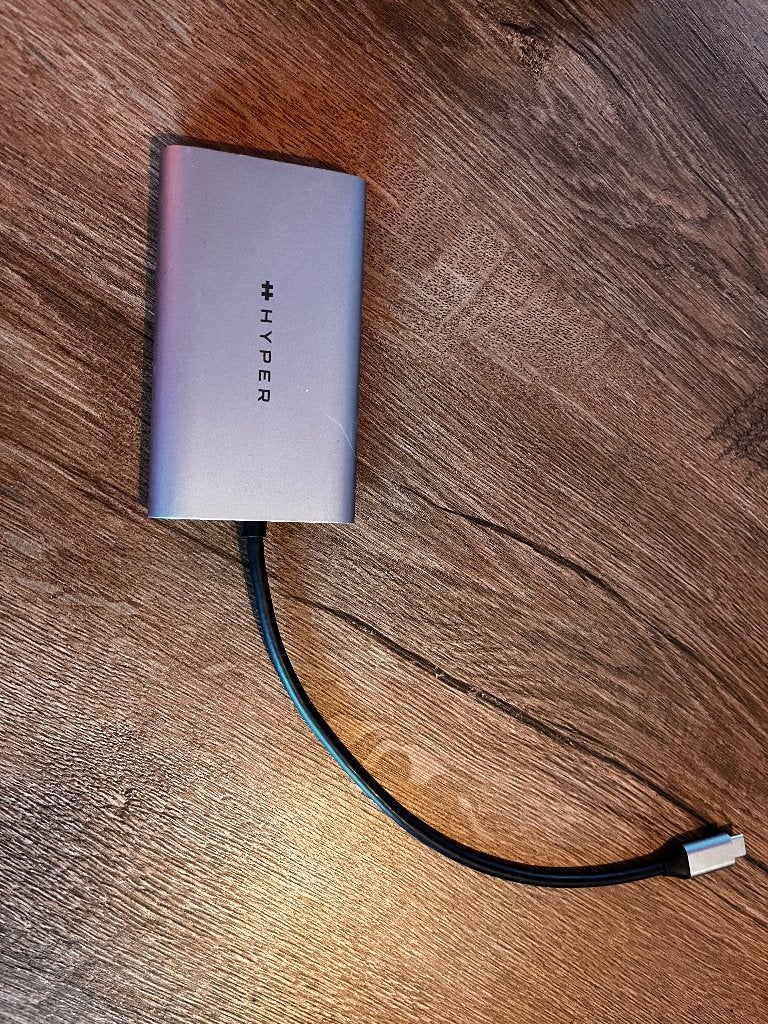 HyperDrive Dual USB-C naar 4K HDMI docking, Ophalen of Verzenden, Hyperdrive Gen 2, Docking station, Gebruikt