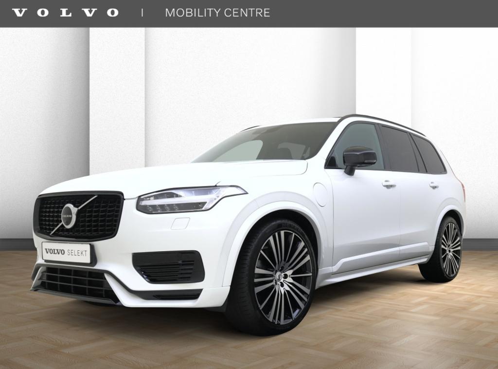 Volvo XC90 T8 AWD R-Design | Luchtvering | Panoramadak | 360, 12 maanden, Gebruikt, 7 stoelen, Wit