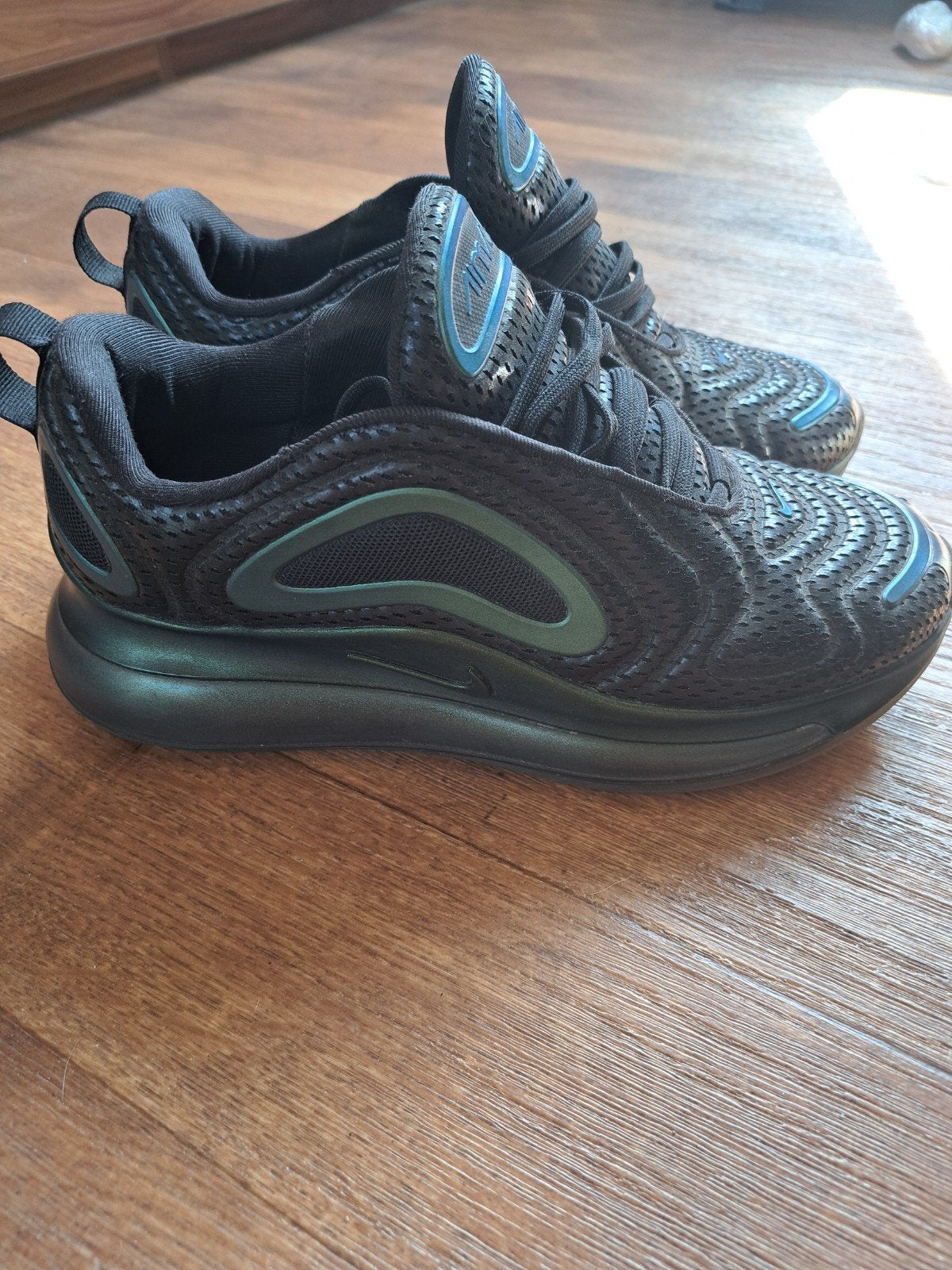 Nike Air Max 720 - Zwart/Groen - Maat 39, Ophalen of Verzenden
