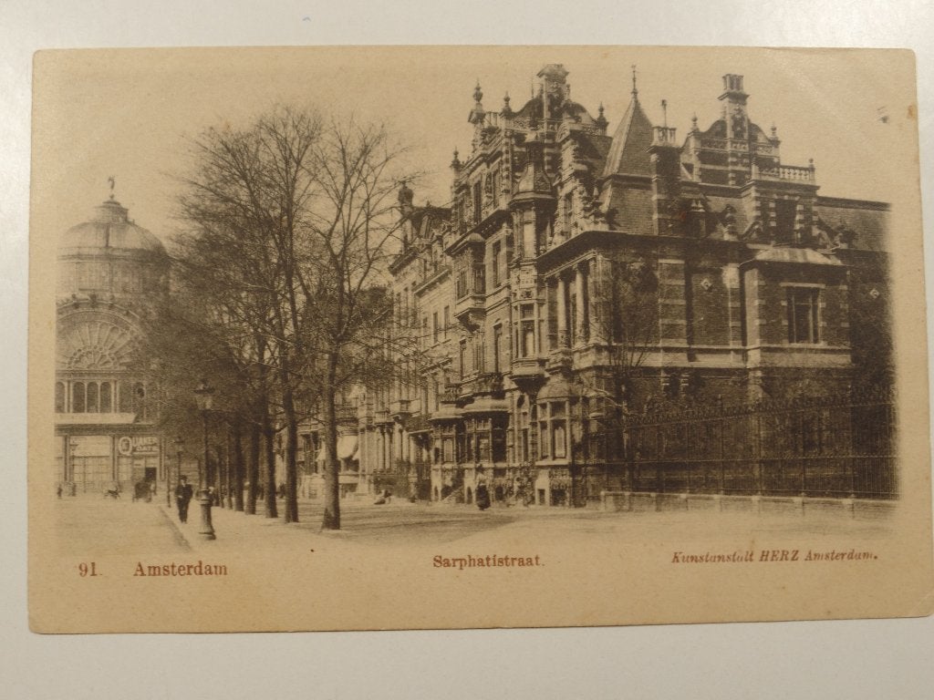 Amsterdam 560, Ophalen of Verzenden, Voor 1920, Ongelopen, Noord-Holland