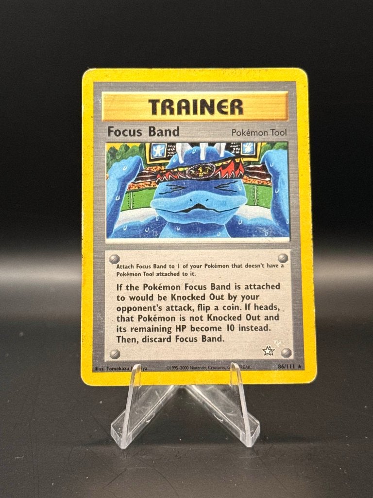 Focus Band	86/111	Engels	PL | Pokemon, Ophalen of Verzenden, Nieuw, Losse kaart, Foil