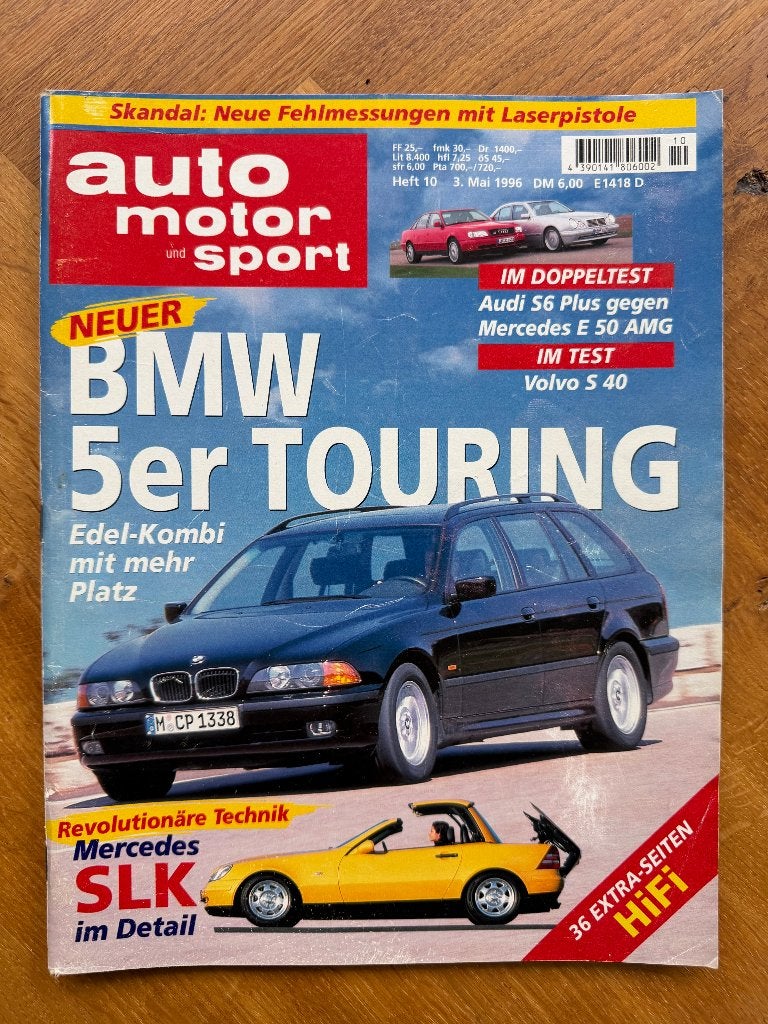 AUTO MOTOR und SPORT Heft 10 1996 *