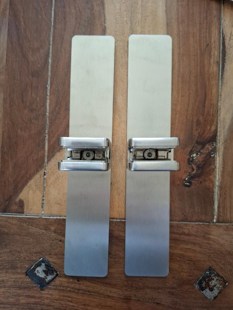 Rvs-glasplaatdragers / houders voor baliescherm / klemvoeten, 100 tot 250 mm, Overige typen, Nieuw, Ophalen of Verzenden