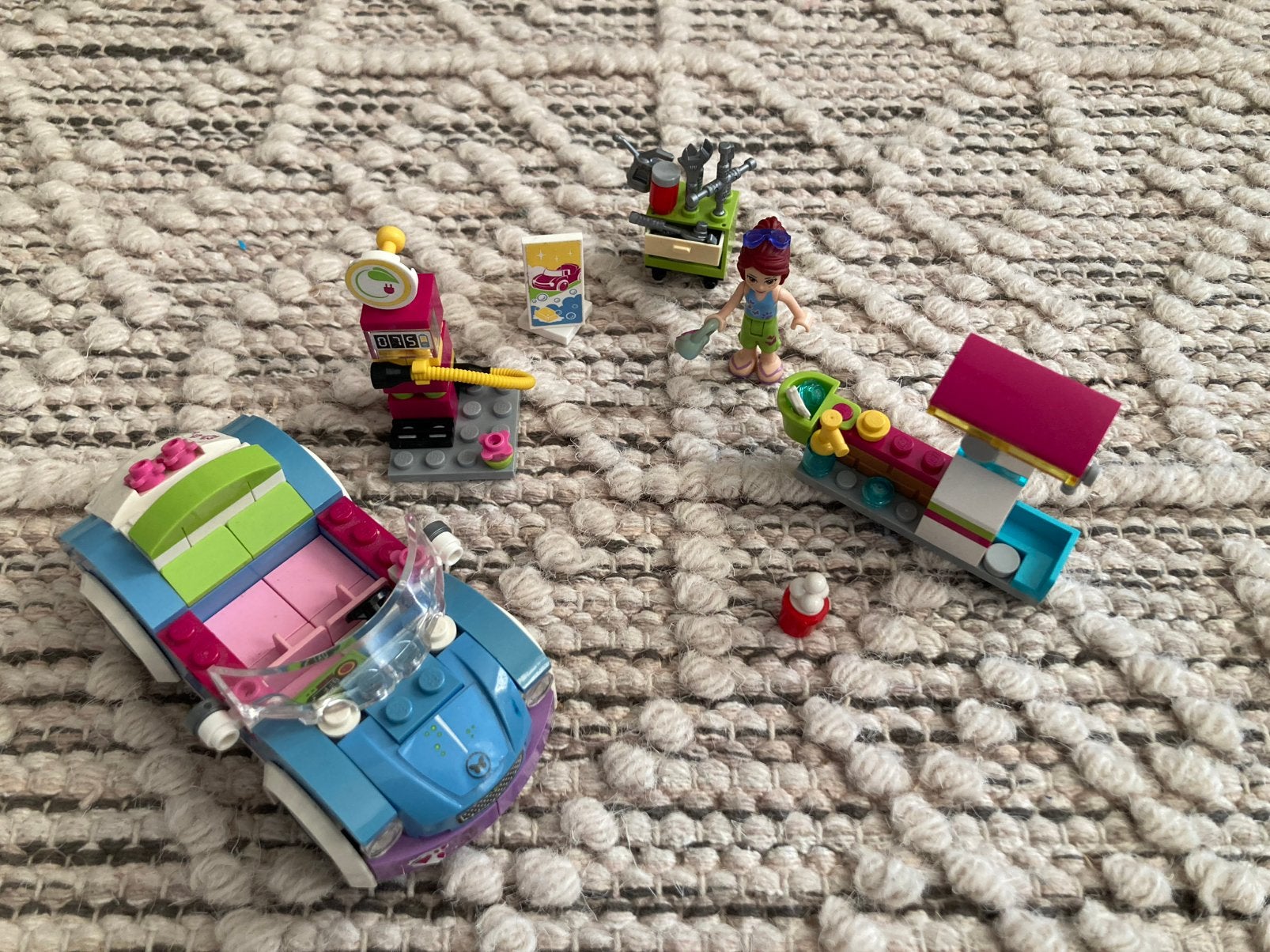 Lego friends mia’s sportwagen 41091, Ophalen, Gebruikt, Lego, Friends