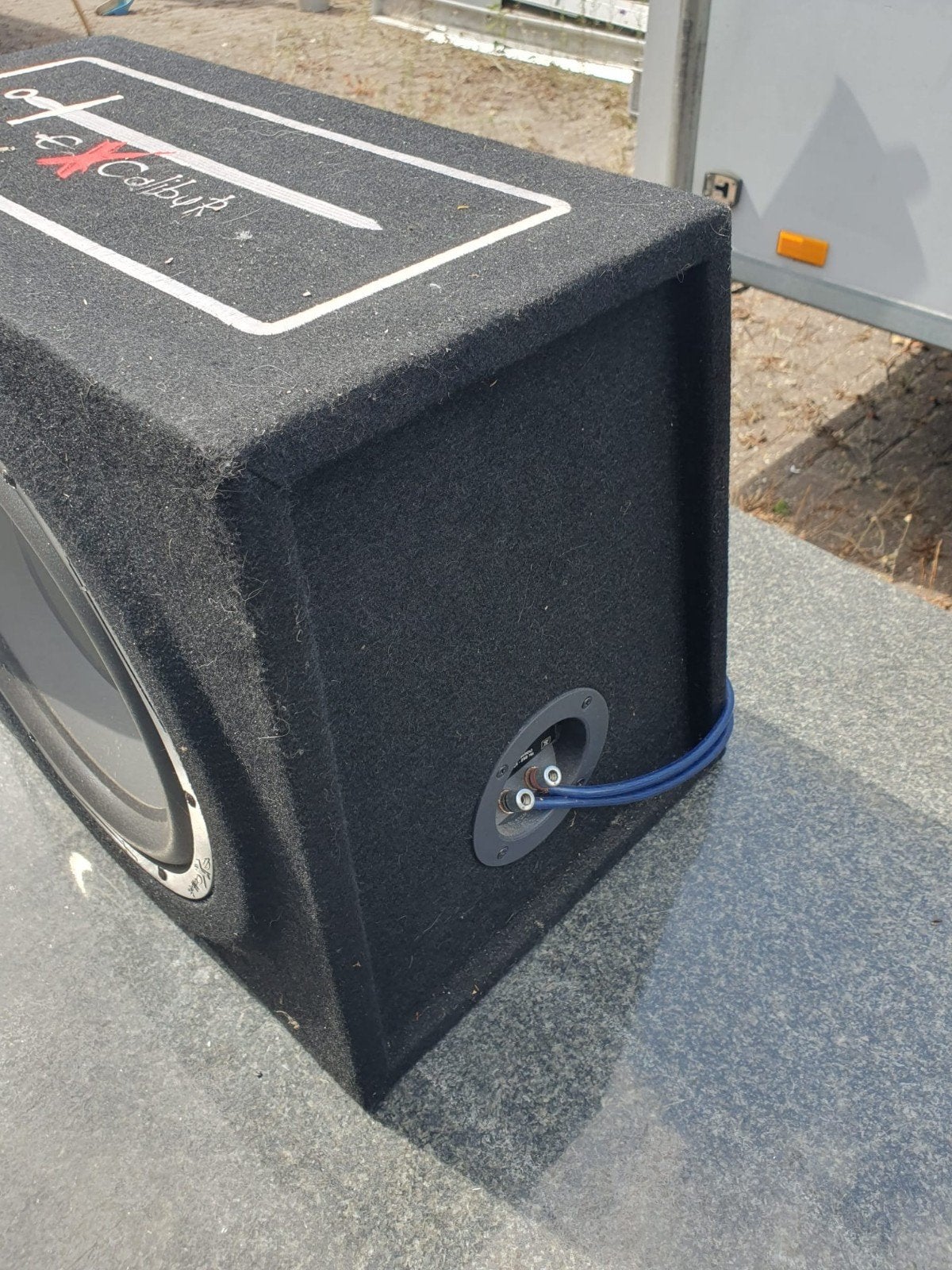 Excalibur Subwoofer met Versterker, Ophalen, Gebruikt