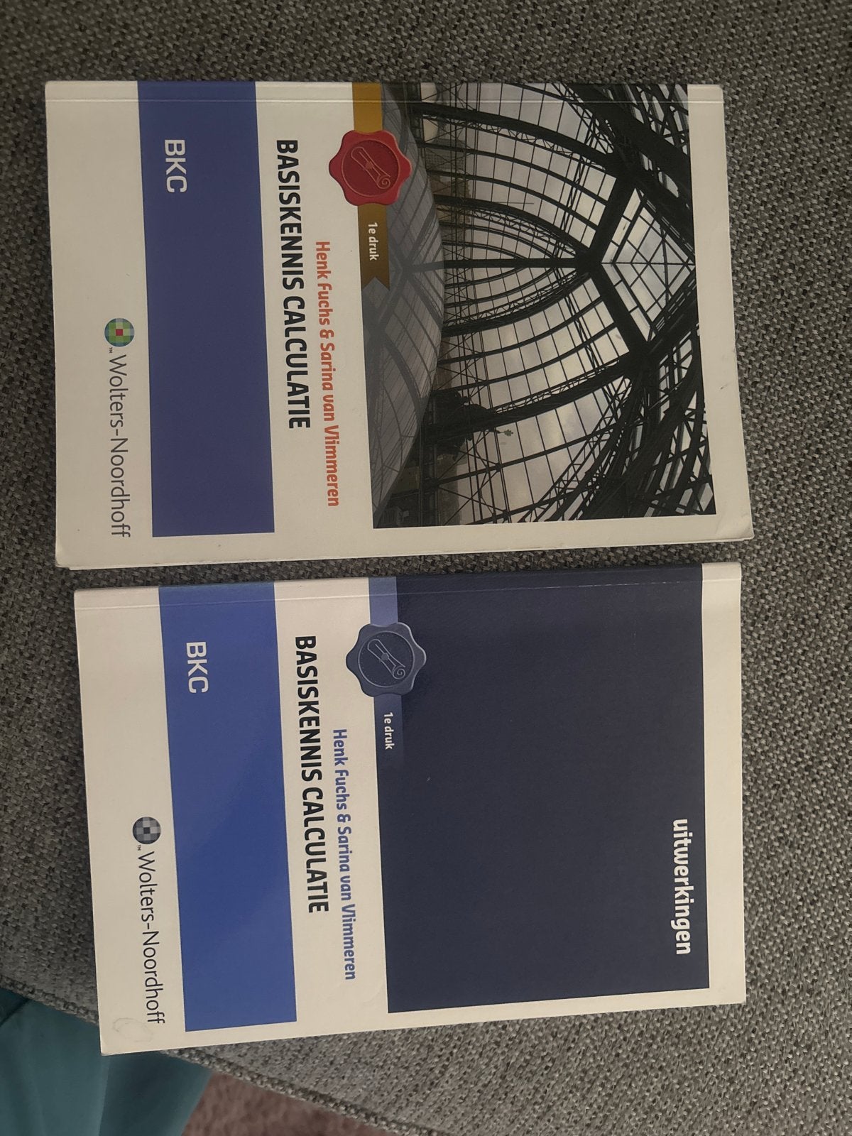 Basiskennis Calculatie BKC - Boek & Uitwerkingen (1e druk), Boeken, Ophalen of Verzenden, Beta, Zo goed als nieuw, Overige niveaus