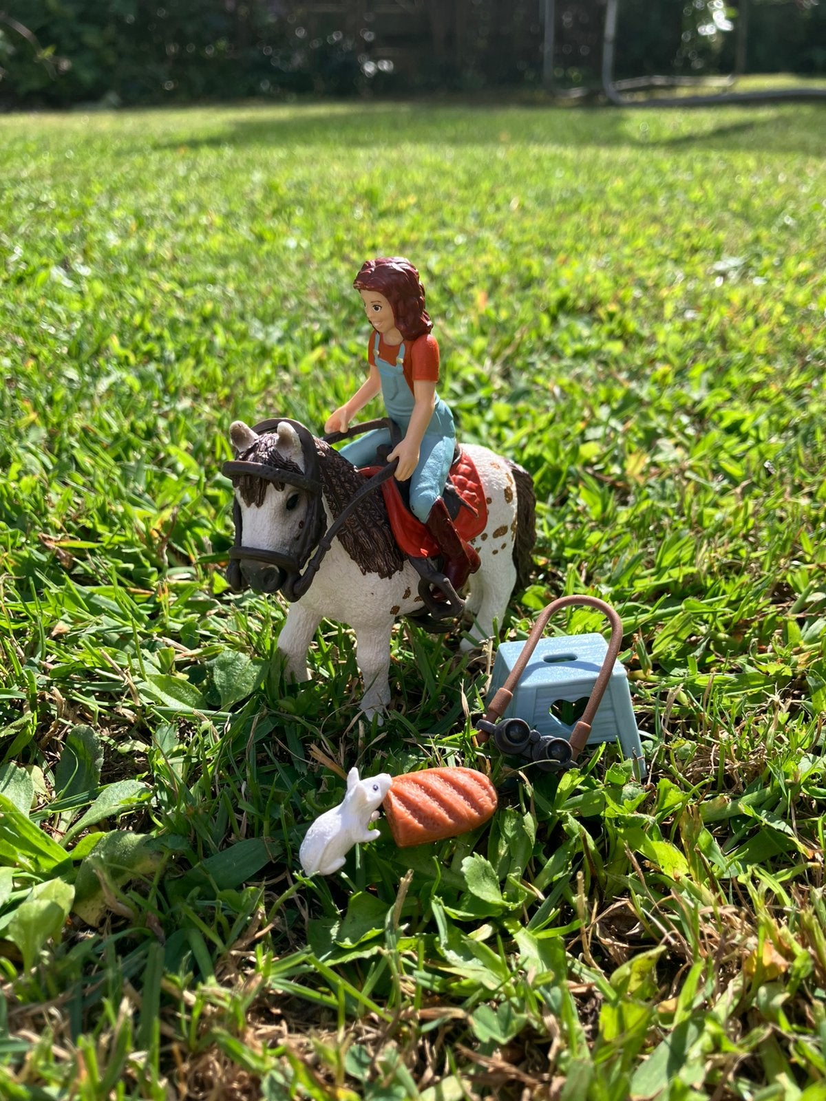 Schleich horse club Mia en Spotty, Ophalen of Verzenden, Gebruikt