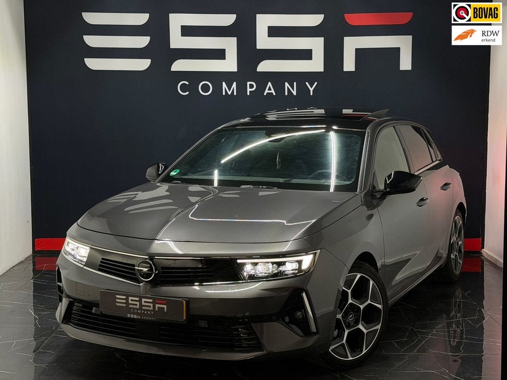 Opel Astra 1.2 GS Line Memory Pano HUD 360 Camera, Auto's, Opel, Bedrijf, Te koop, Astra, 360° camera, ABS, Achteruitrijcamera