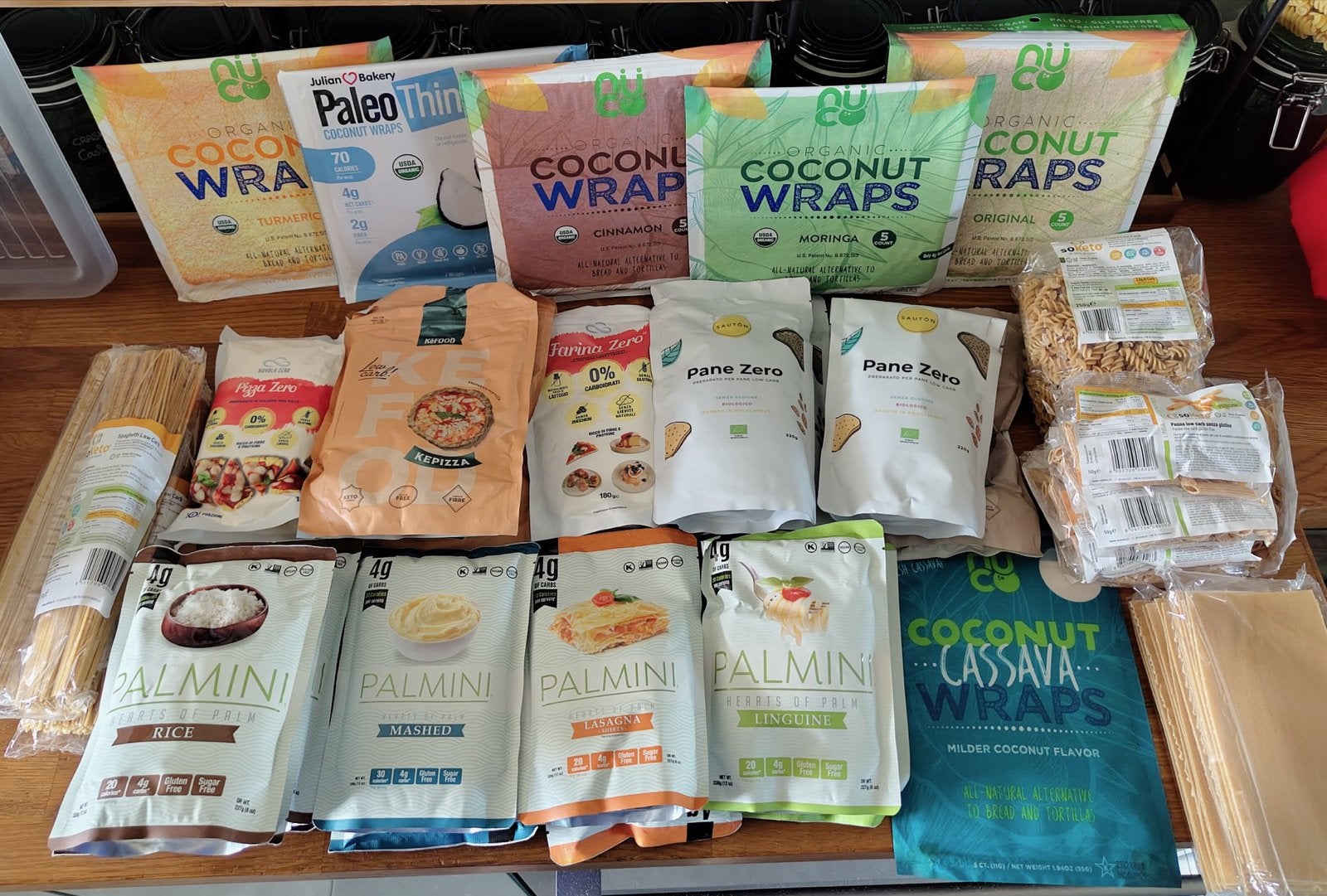 KETO dieet voedselproducten, Ophalen