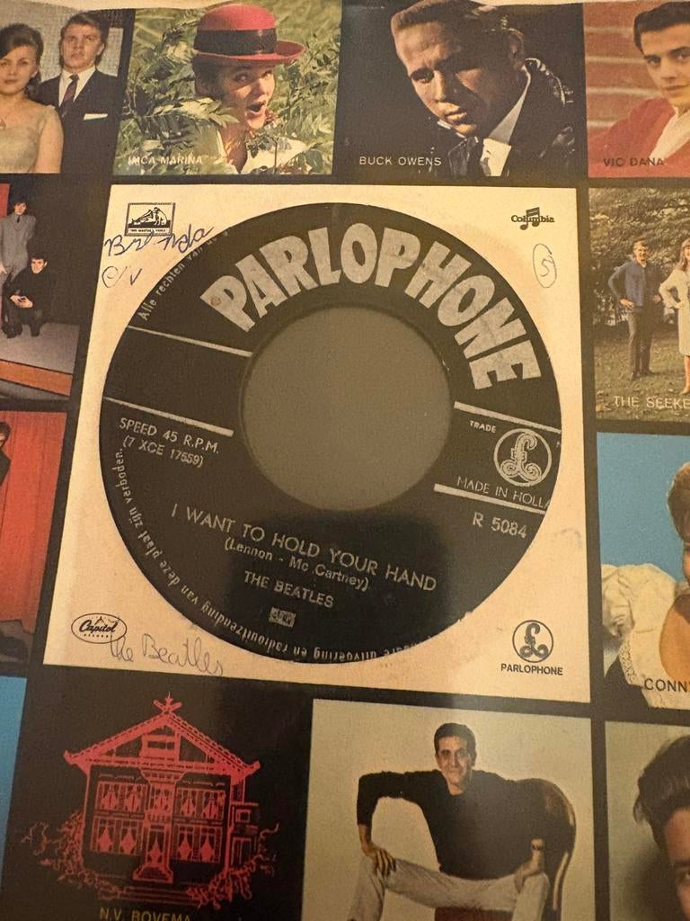 The Beatles - I want to hold your hand/This boy, Ophalen of Verzenden, Zo goed als nieuw, Pop