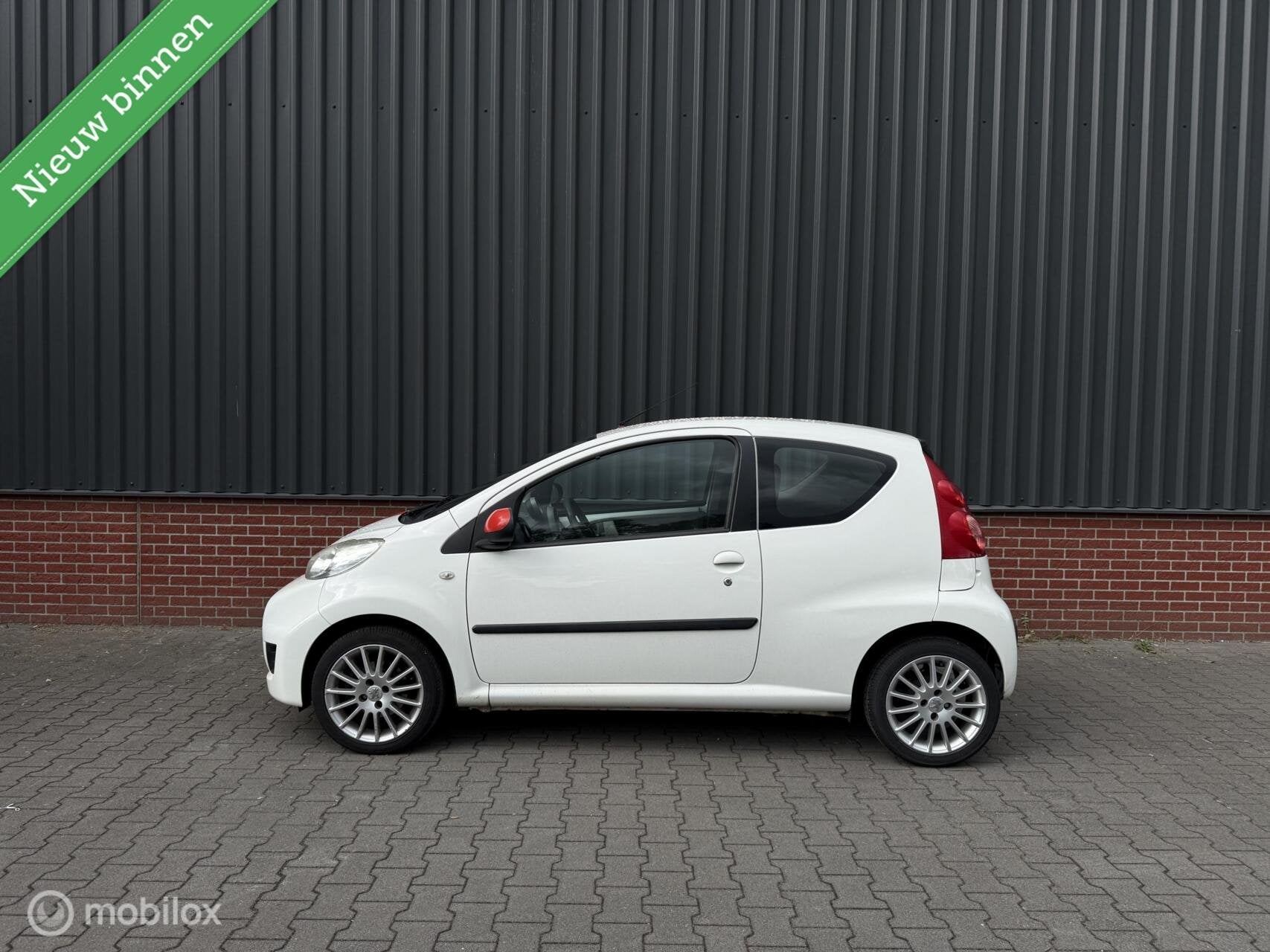 Peugeot 107 1.0-12V XS Airco EL Ramen Apk NL Auto 2010, Voorwielaandrijving, Euro 5, Stof, Gebruikt