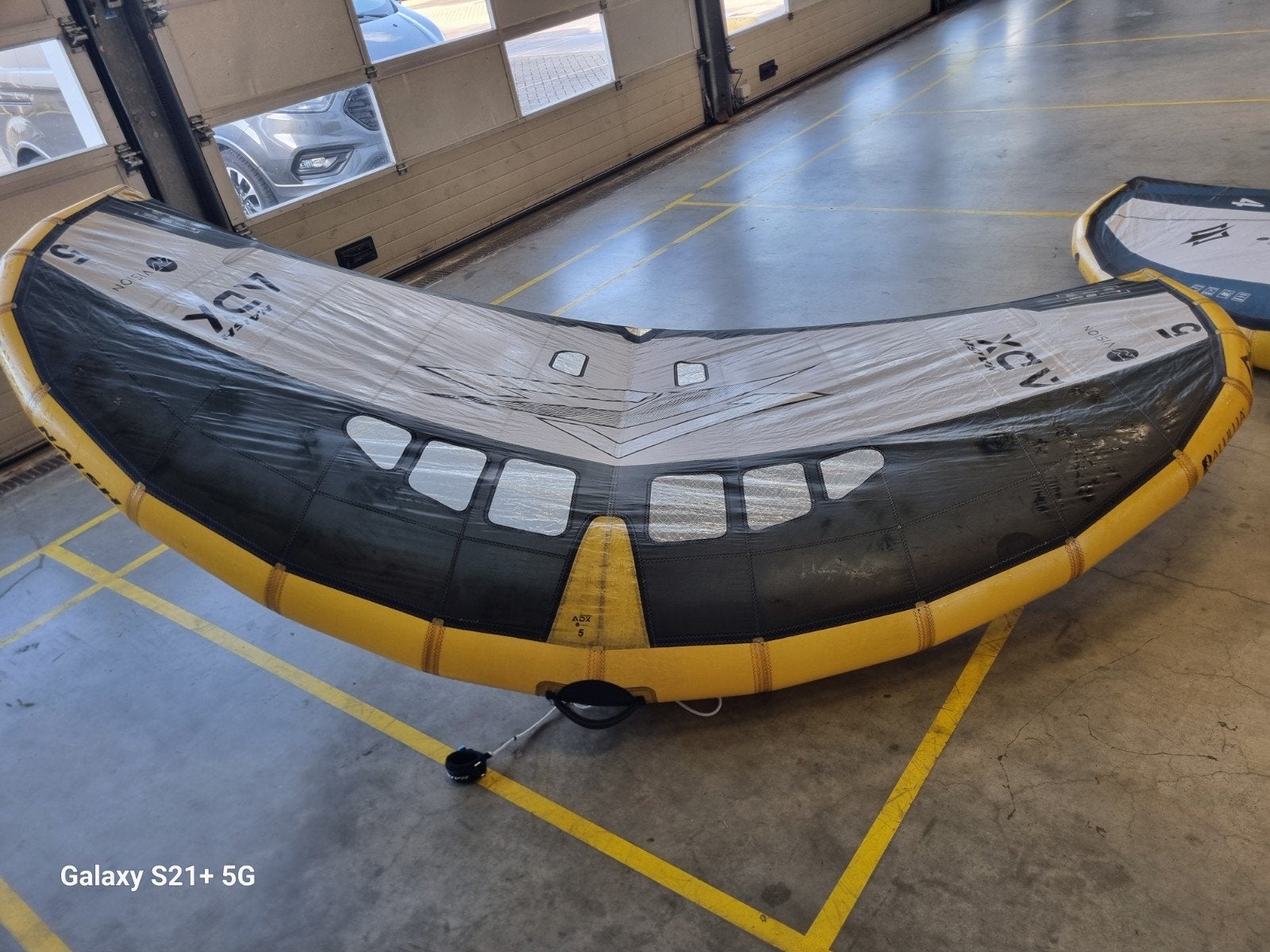 Naish ADX Wingfoil Wing 5m² - gebruikt, Geen board, Ophalen of Verzenden, Zo goed als nieuw