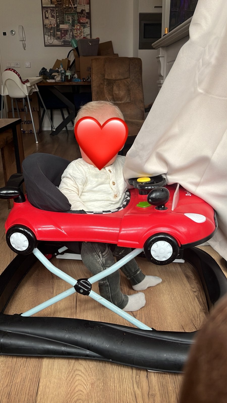 Baninni loop auto, Ophalen, Zo goed als nieuw