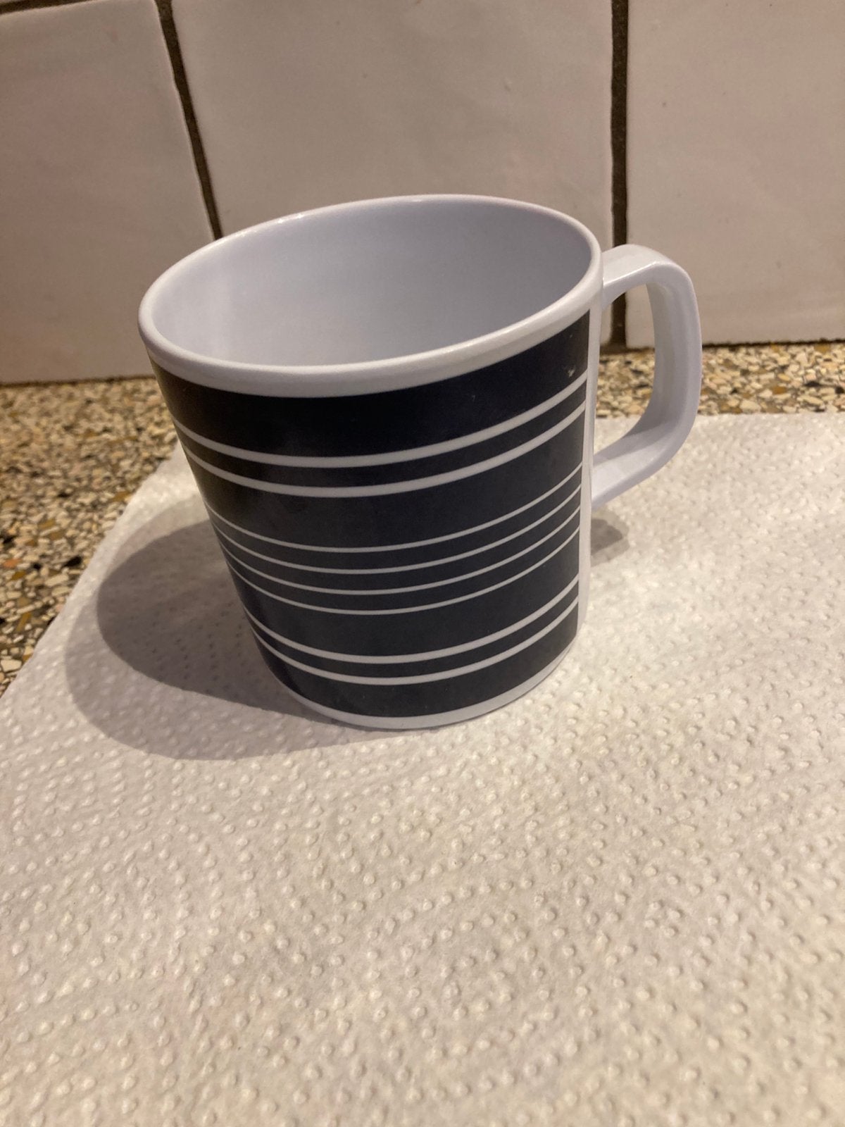 Kunststof beker, Huis en Inrichting, Keuken | Servies, Overige materialen, Ophalen of Verzenden, Zo goed als nieuw, Overige stijlen