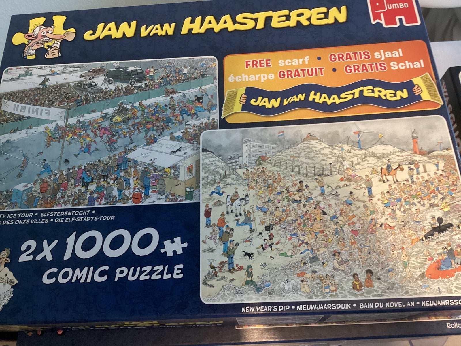 Jan van Haasterenpuzzel, Ophalen, 500 t/m 1500 stukjes, Zo goed als nieuw
