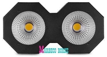 LED Stage Blinder, COB LED`s 2x 50 watt 2in1 LED spots, Muziek en Instrumenten, Licht en Laser, Geluidgestuurd, Nieuw, Info@marbeco.nl
