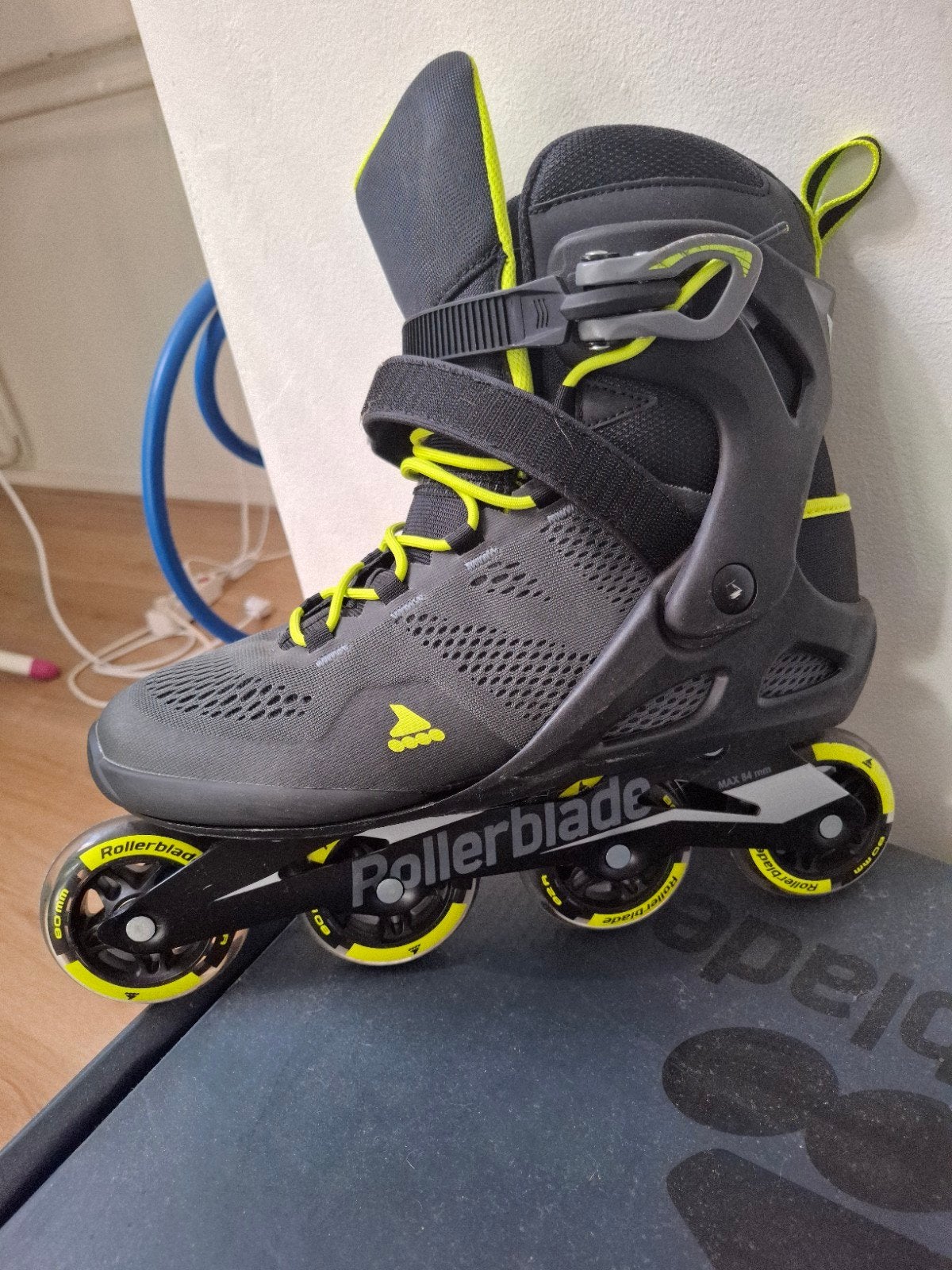 Rollerblade Macroblade 80 - Maat 45 - Zo goed als nieuw, Ophalen of Verzenden, Zo goed als nieuw, Overige typen, Overige merken