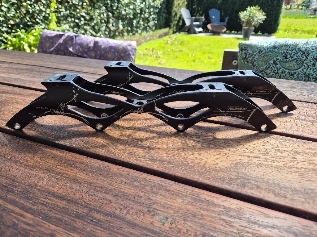 Powerslide Vi ALU 4x100 Frame set, Dames, Overige typen, Ophalen of Verzenden, Zo goed als nieuw