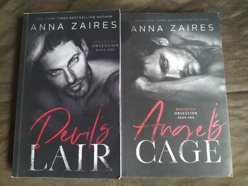 Anna Zaires - Devil's Lair & Angel's Cage, Ophalen of Verzenden, Zo goed als nieuw, Anna Zaires, Fictie