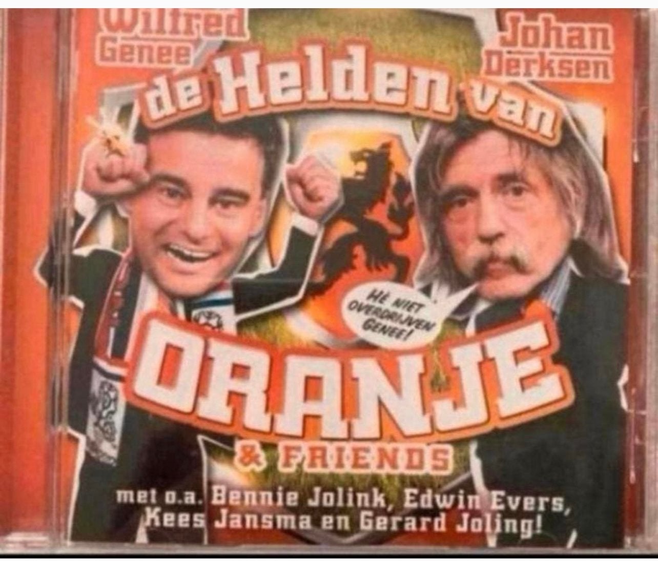 De helden van oranje & Friends Wilfred & Johan Cd, Ophalen of Verzenden, Gebruikt