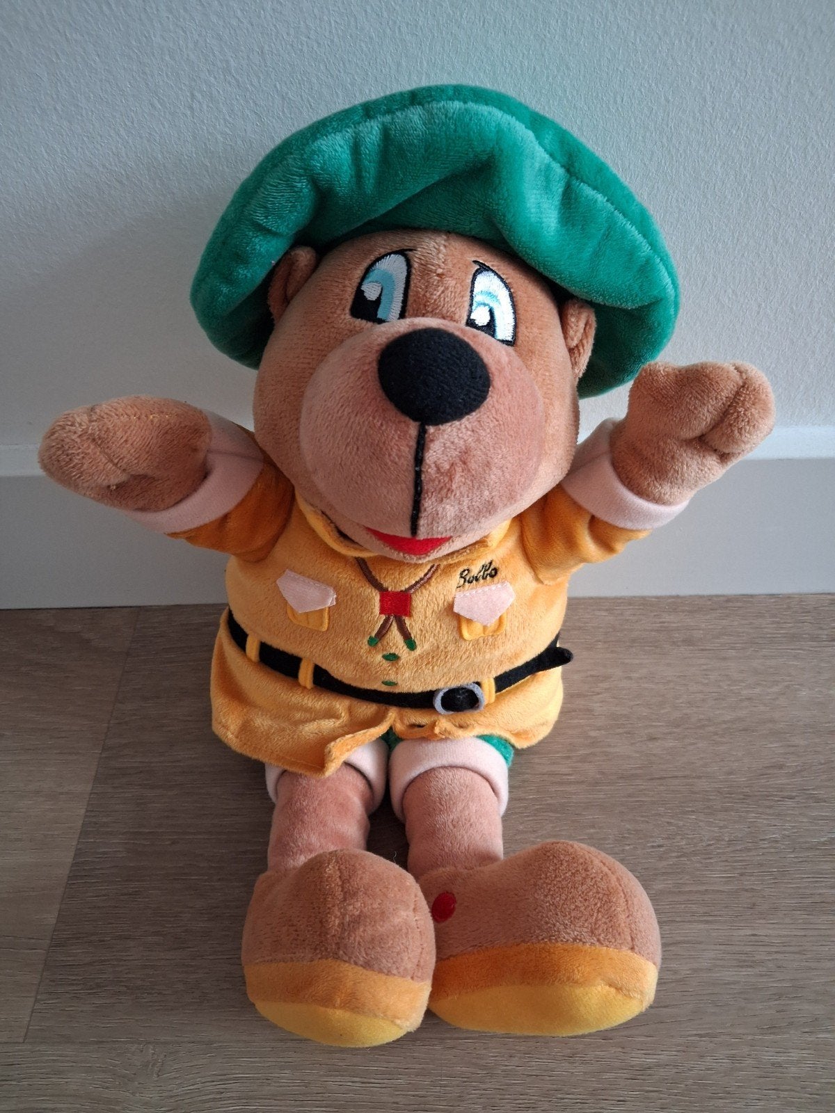 Knuffel handpop Bollo de Beer Landal Greenparcs L1592, Ophalen of Verzenden, Zo goed als nieuw, Beer