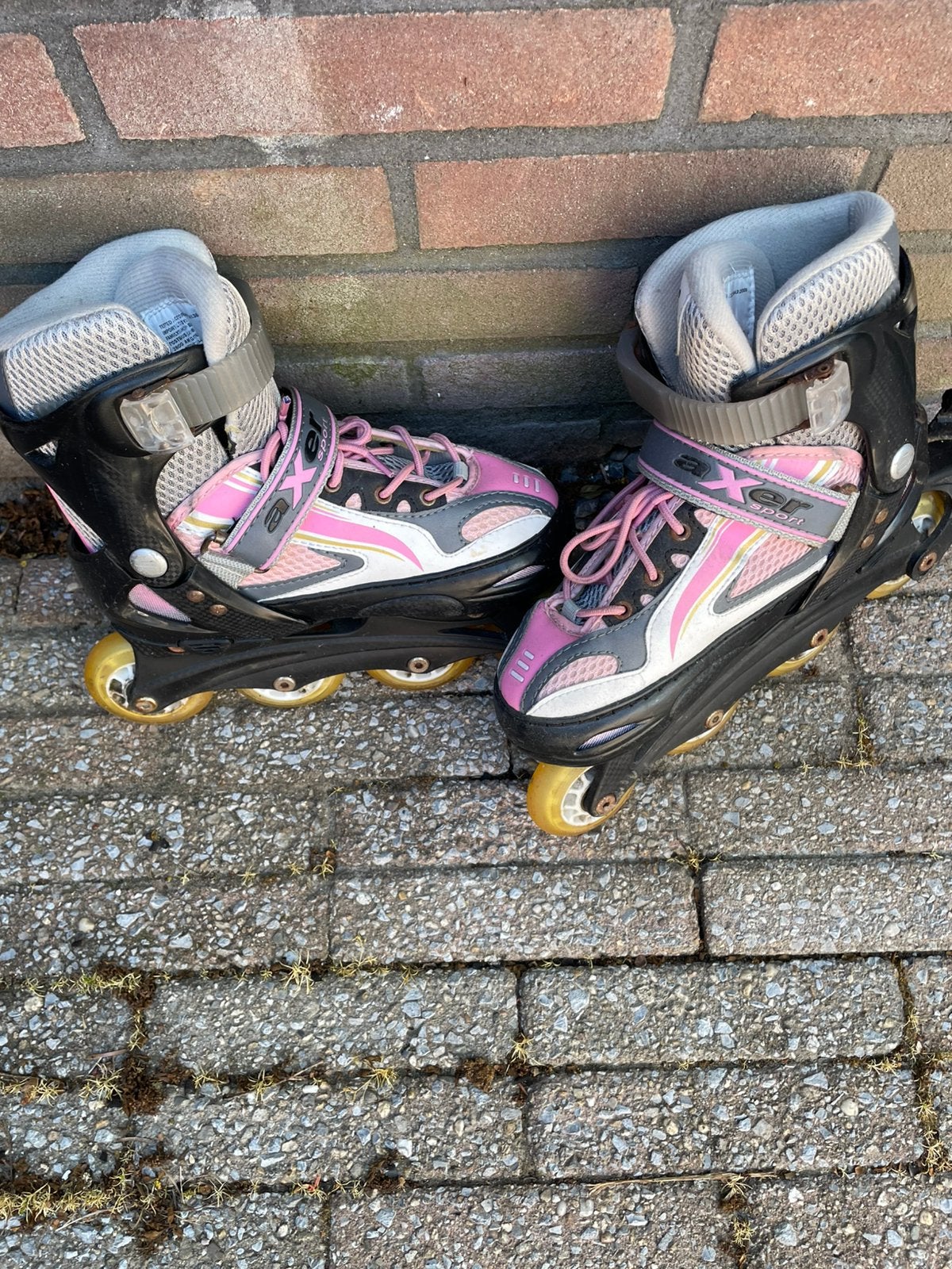Skeelers Axer maat 34-37, Kinderen, Ophalen of Verzenden, Inline skates 4 wielen, Verstelbaar