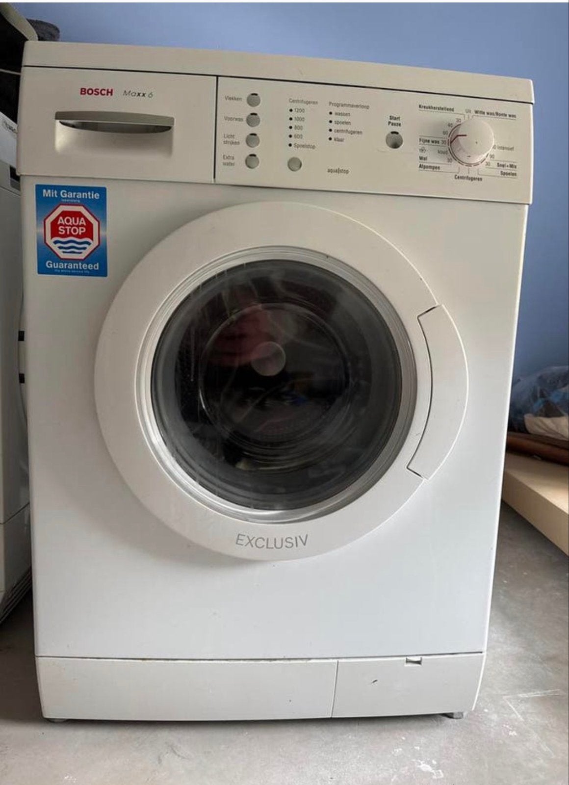 Defecte Bosch Maxx 6 wasmachine - voor onderdelen/reparatie, Witgoed en Apparatuur, Wasmachines, Niet werkend, Voorlader, 6 tot 8 kg