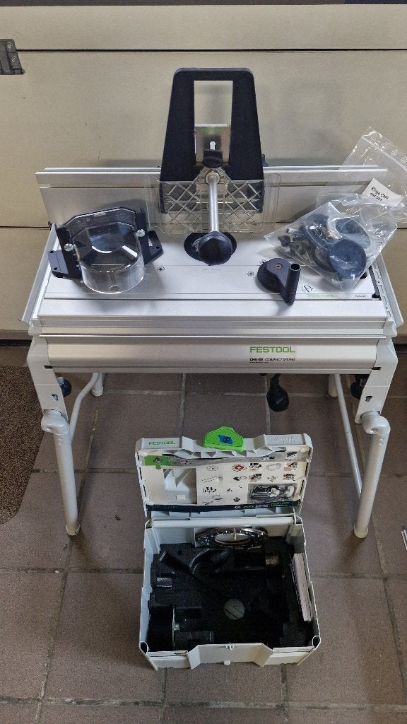 Festool CMS-OF2200 Set in perfecte staat, als nieuw, Ophalen, Zo goed als nieuw, Elektrisch, Bovenfrees