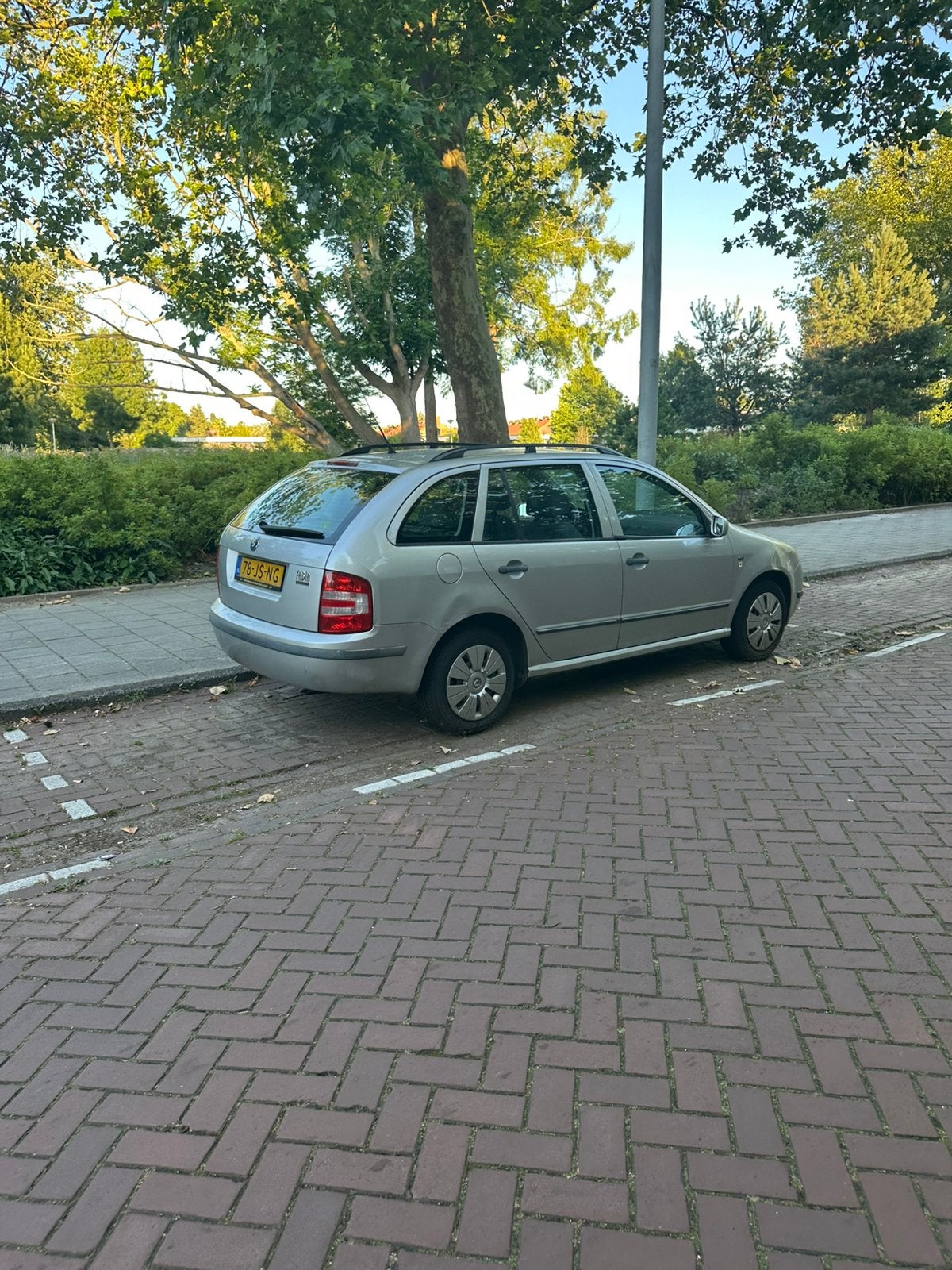 Skoda Fabia 1.4 Combi 50KW 2002 Grijs, Auto's, Skoda, Particulier, Fabia, Benzine, D, Stationwagon, Handgeschakeld, Origineel Nederlands