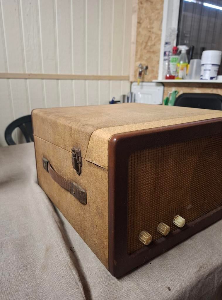 Vintage platenspeler, Ophalen