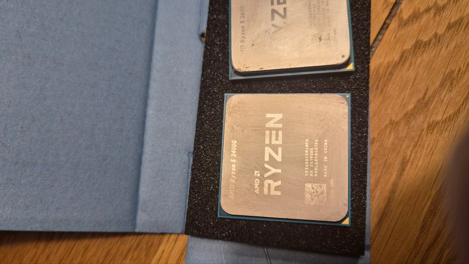 AMD Ryzen 5 3400G – AM4 – met Vega 11 graphics – werkt, 4-core, Zo goed als nieuw, Socket AM4, 3 tot 4 Ghz
