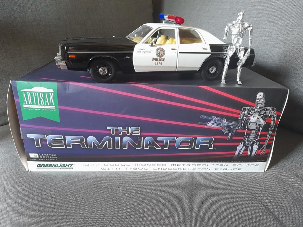Dodge Monaco policecar metropolitan terminator, Ophalen of Verzenden
