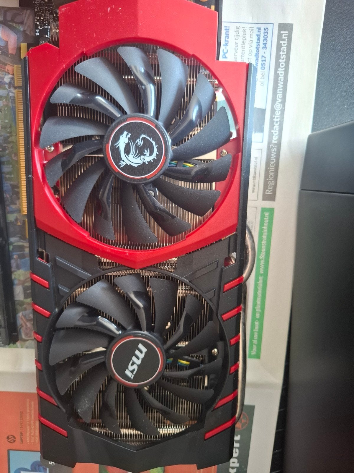 MSI Gaming Videokaart - Krachtige Grafische Prestaties, PCI-Express 3, Gebruikt, HDMI, Ophalen of Verzenden