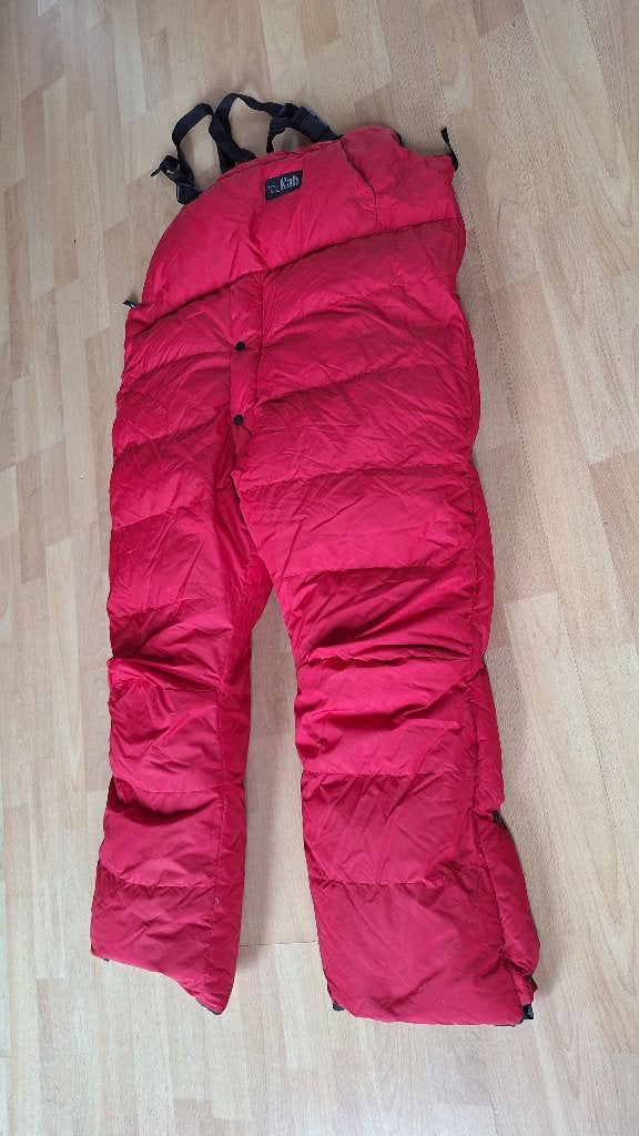 RAB Expedition dons salopettes size L, Ophalen of Verzenden, Gebruikt, Kleding