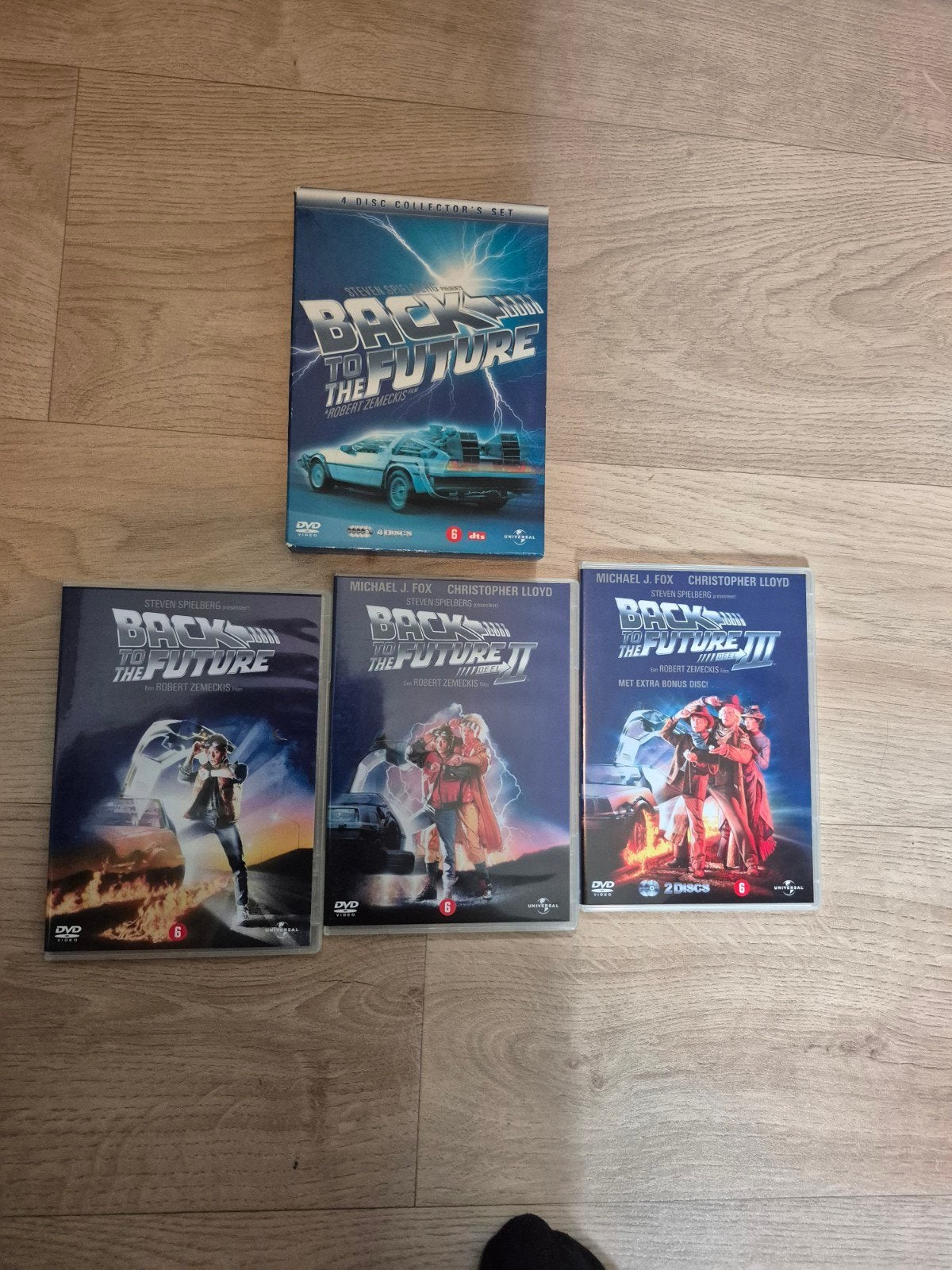 Back to the Future Trilogie DVD Boxset, Science Fiction en Fantasy, Ophalen of Verzenden, Vanaf 6 jaar, Gebruikt