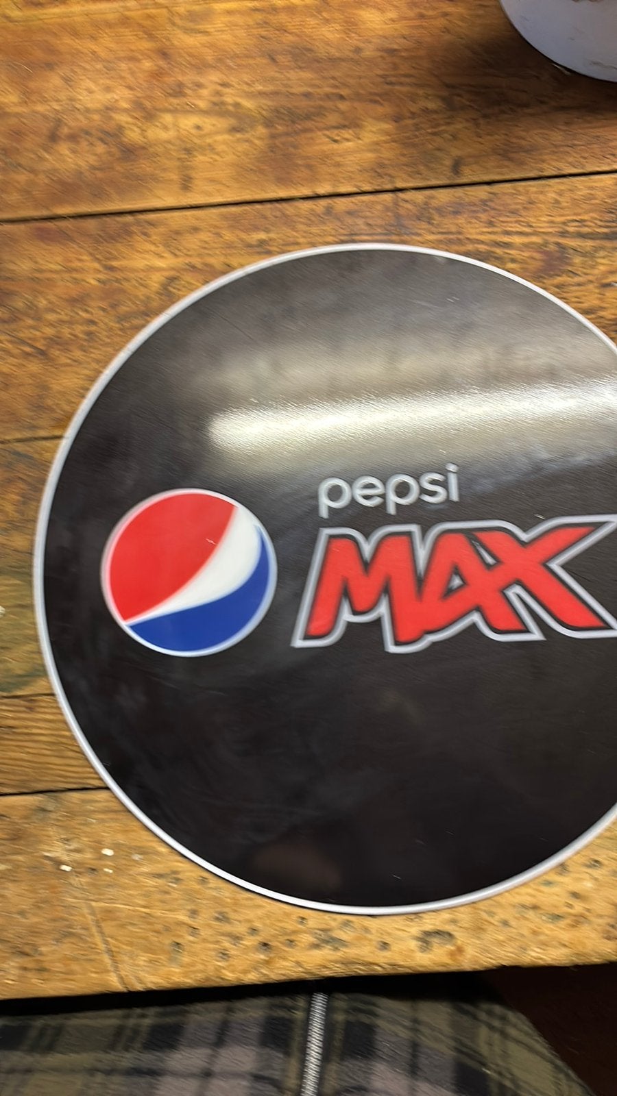 Reclame bord, Verzamelen, Ophalen of Verzenden, Zo goed als nieuw, Reclamebord