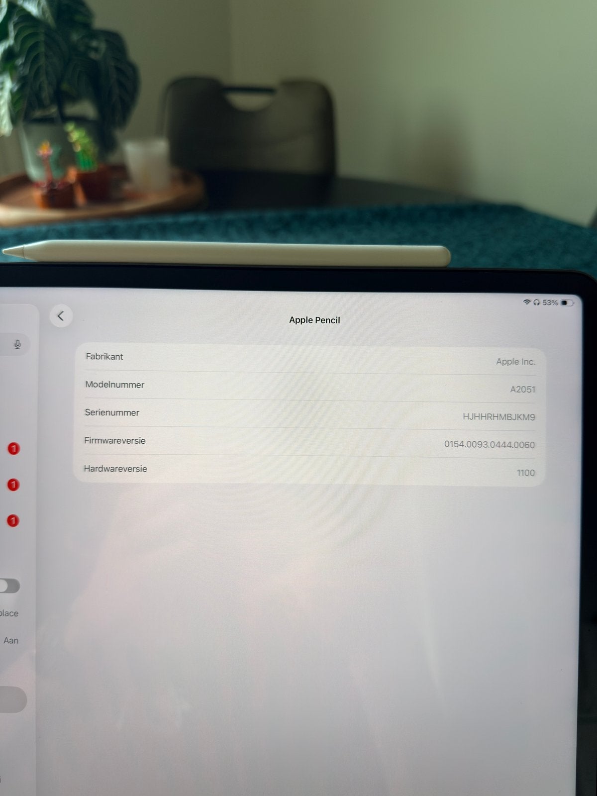 Foto 12 van Ipad pro 12,9 5e gen (M1) 256gb + pencil + magic keyboard