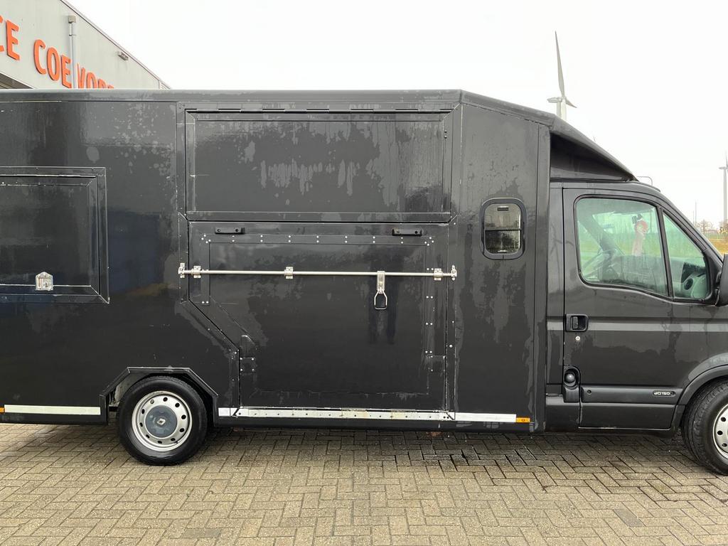 Renault Master 2 paardswagen zwart, Ophalen, Gebruikt, Aluminium, Overige typen