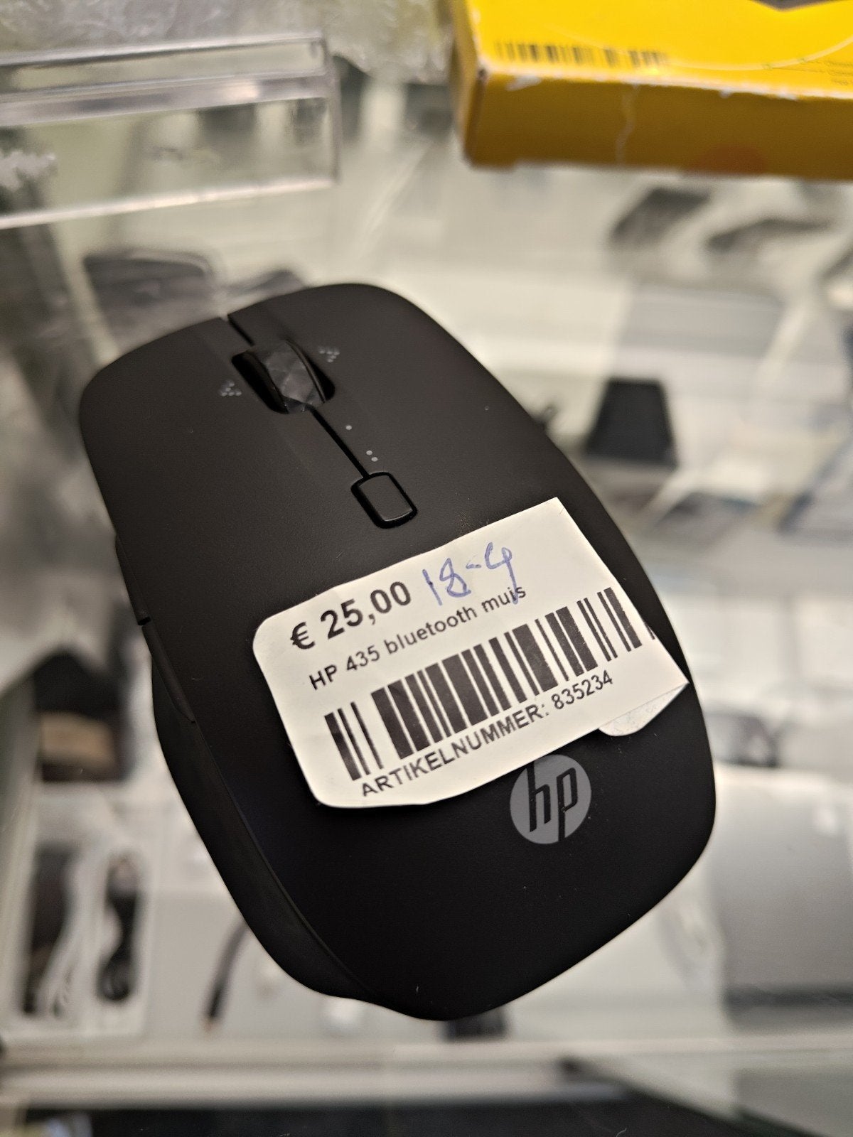HP 435 Bluetooth Muis - Draadloos en Comfortabel, Computers en Software, Muizen, Muis, Ophalen of Verzenden, Zo goed als nieuw