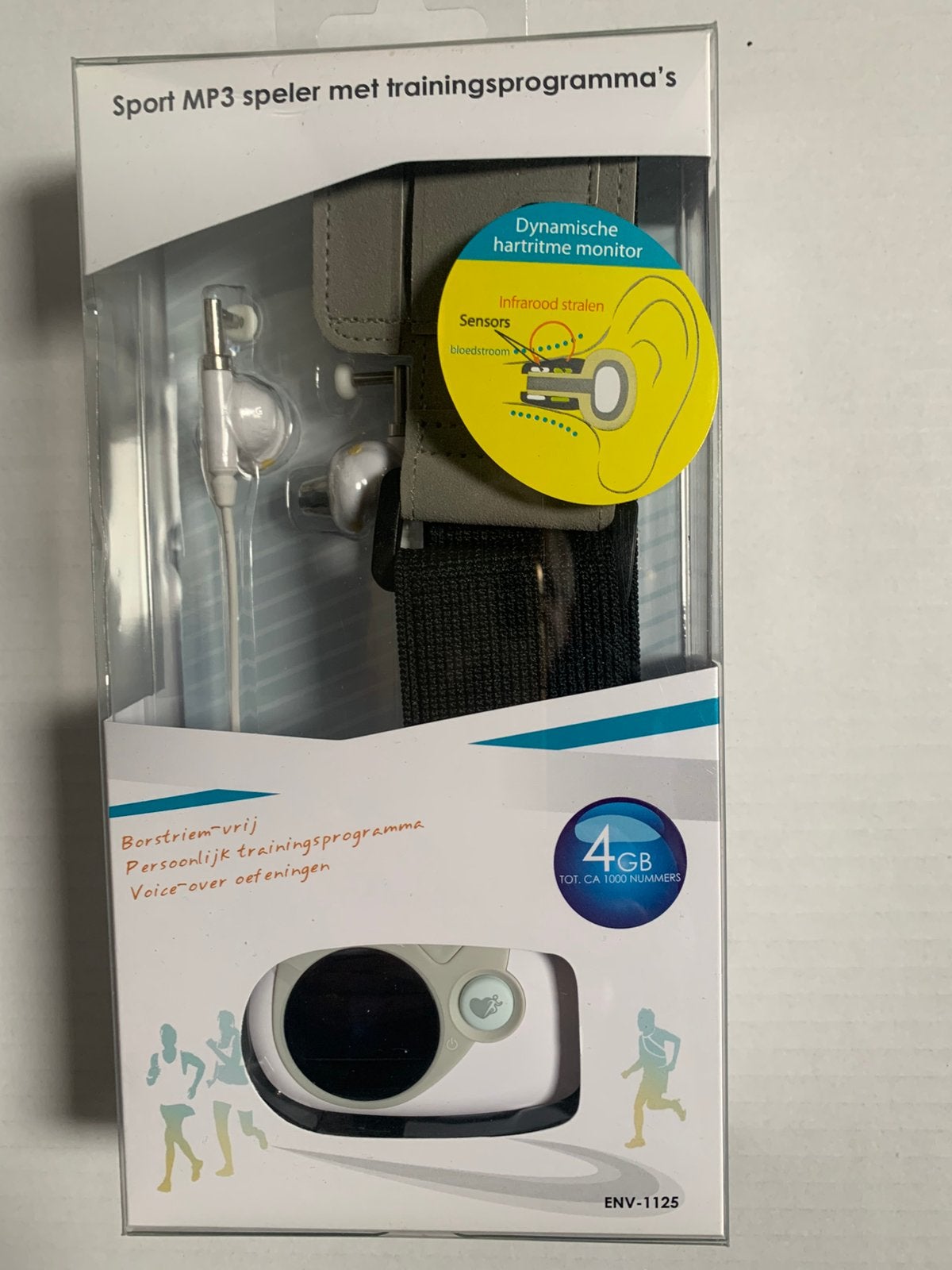 Sport MP3-speler met trainingsprogramma(nieuw), Ophalen of Verzenden, Nieuw, 2 tot 10 GB